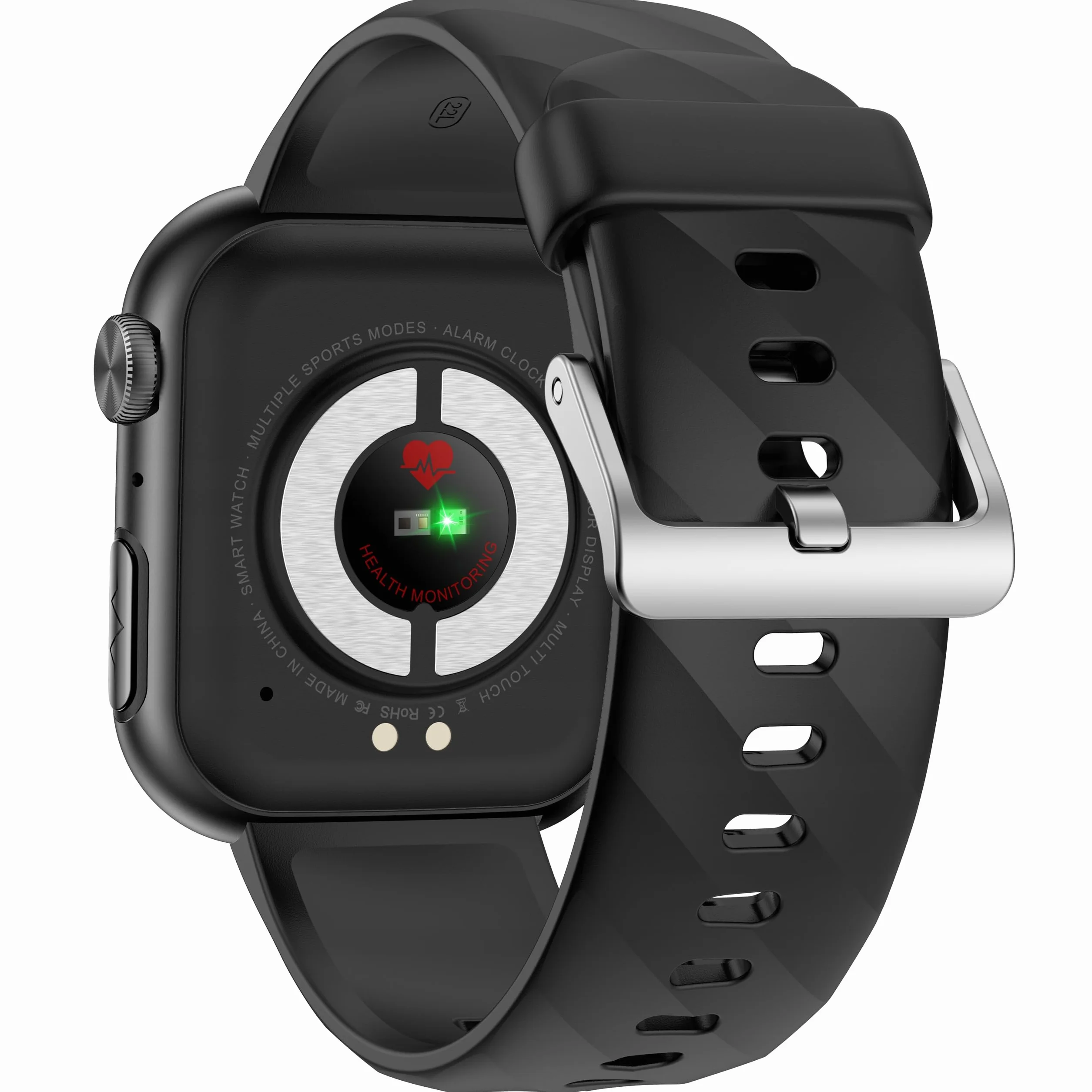 SMARTWATCH DLA SENIORA ZEGAREK TĘTNO CIŚNIENIE EKG TLEN BMI HRV MENU PL