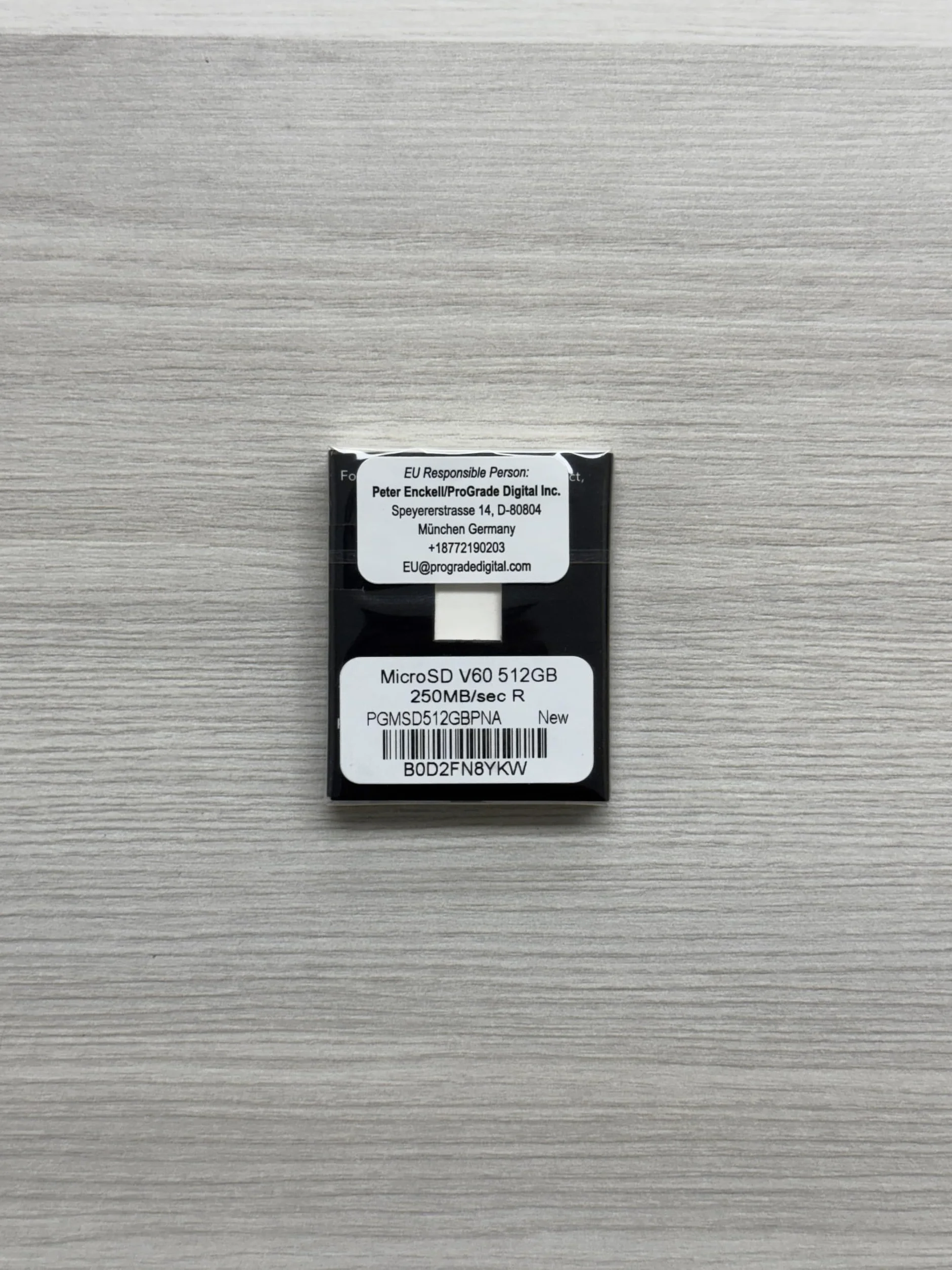 Karta microSD V60 (512 GB) – testowana dla pełnowymiarowych urządzeń z kartą SD | odczyt do 250 MB/s, zapis 130 MB/s ProGrade Digital…