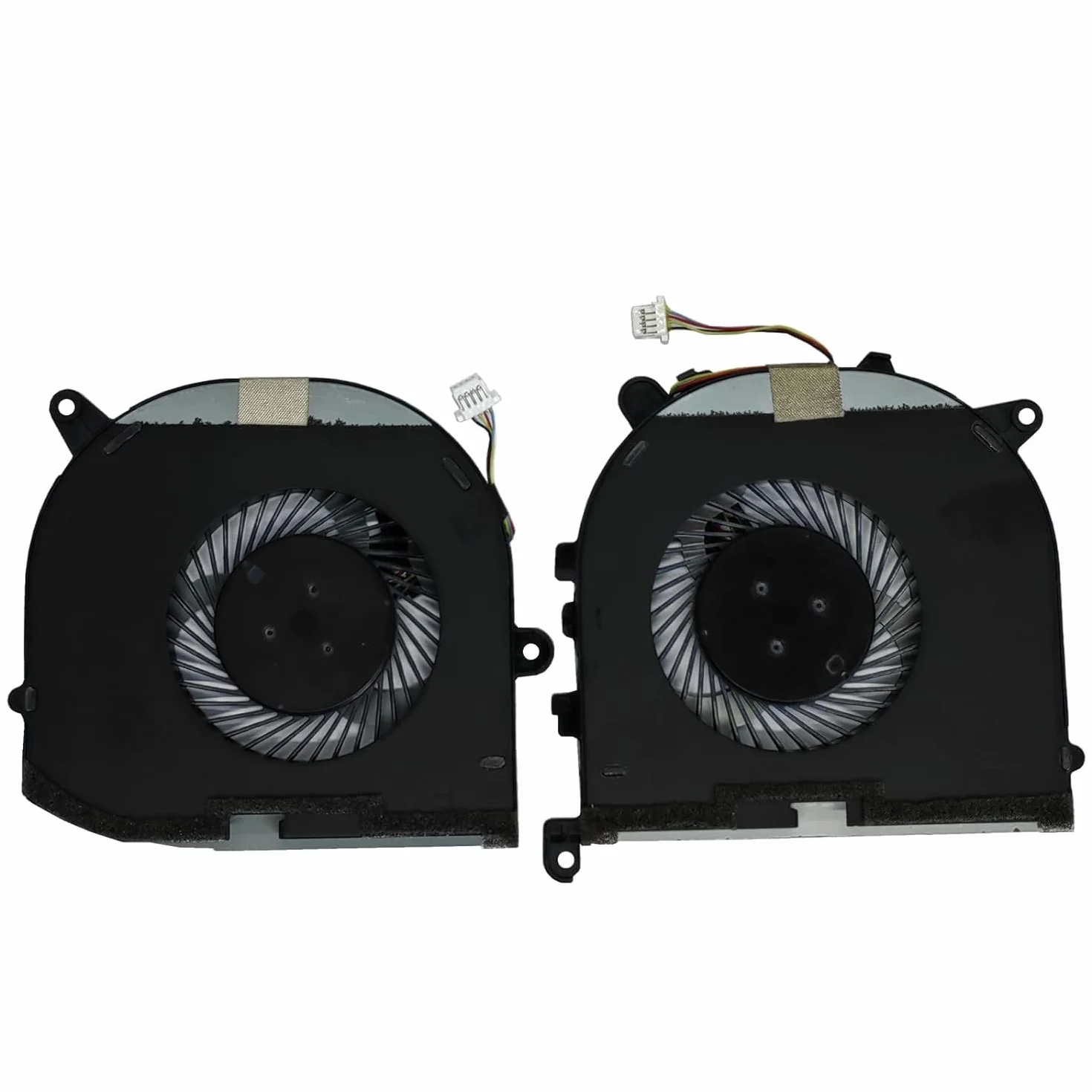 Wymiana nowego wentylatora CPU+GPU do DELL XPS 15 9560 Precision 5520 Series 0VJ2HC 0TK9J1 DFS501105PR0T FJ6P DFS501105PQ0T FJ6J DC5V wentylator