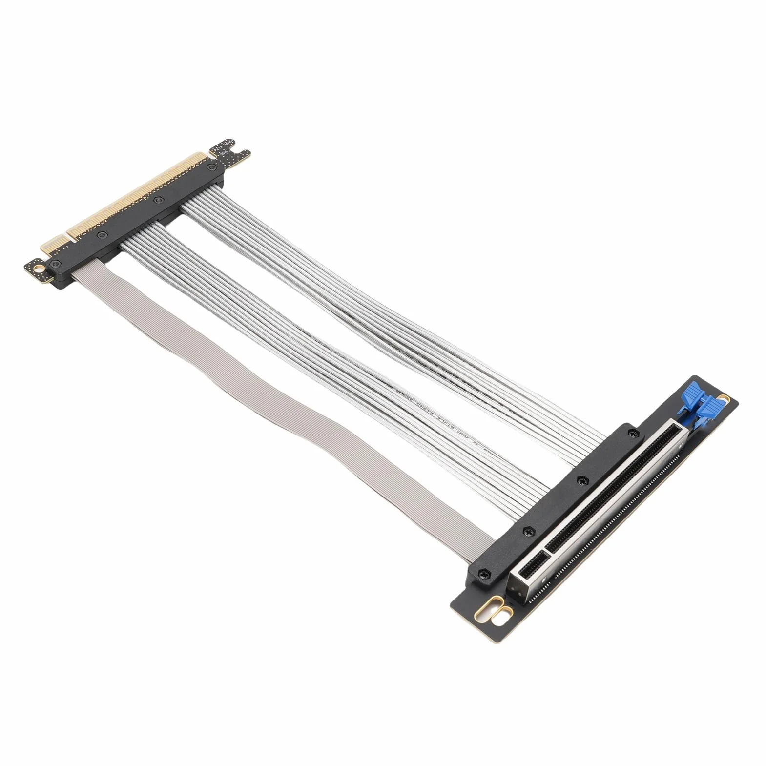 KIMISS Kabel Nośny PCIe 5.0 128 GB/s — Rozszerzenie Karty Graficznej GPU Gen 5 dla RTX 4090, 5090 — Elastyczna Konstrukcja Zapewniająca Ekstremalne Granie i Optymalne Chłodzenie (30cm)
