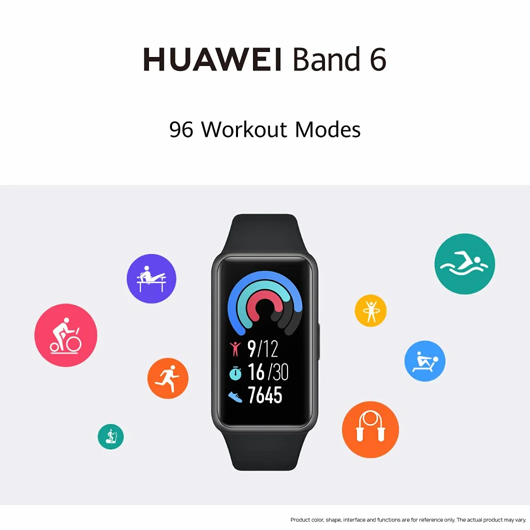 HUAWEI Band 6 - Fitness Tracker, czarny