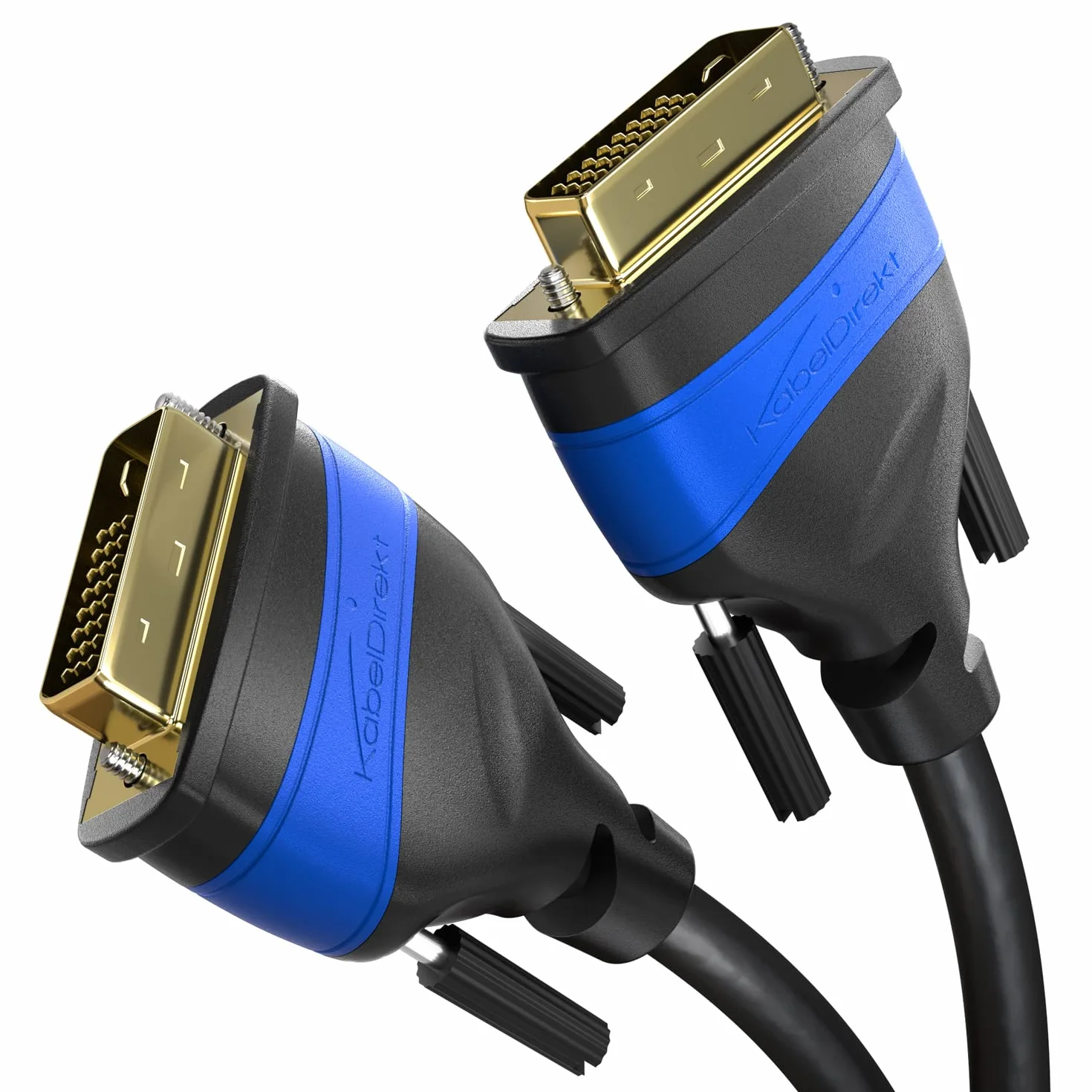 KabelDirekt Przewód DUAL LINK DVI 2m DVI-D 24+1 1080p Full HD 3D TOP Series