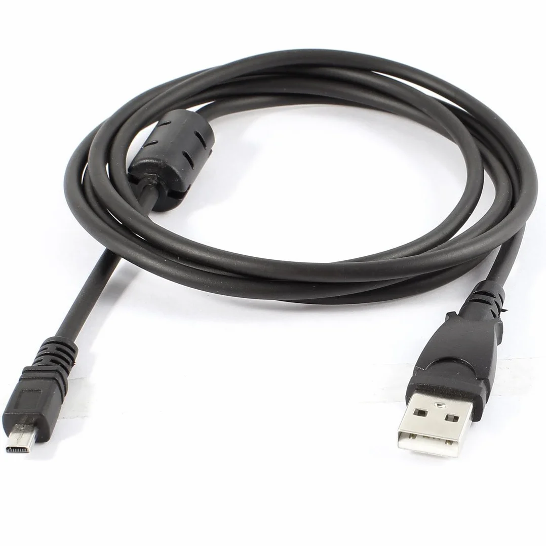 TECHGEAR przewód USB kompatybilny z wybranymi aparatami cyfrowymi Fuji Finepix (kompatybilne modele wymienione poniżej) do transferu obrazu i ładowania baterii