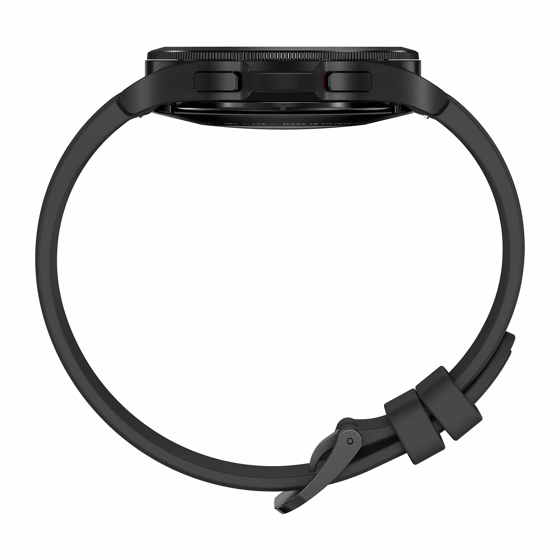 Samsung Galaxy Watch4 Classic - 46mm - czarny - inteligentny zegarek z opaską sportową na grzbiecie - Flouroelastomer - czarny - wyświetlacz 3,46 cm (1,4")