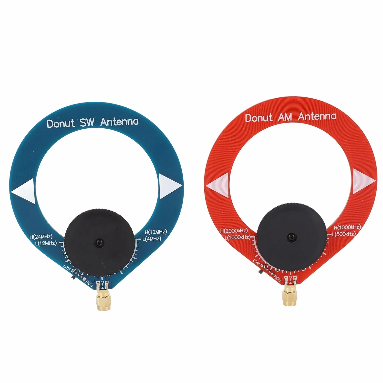 Portable Donut AM Antenna PCB Mini Loop Antenna for Shortwave Radio MW SW