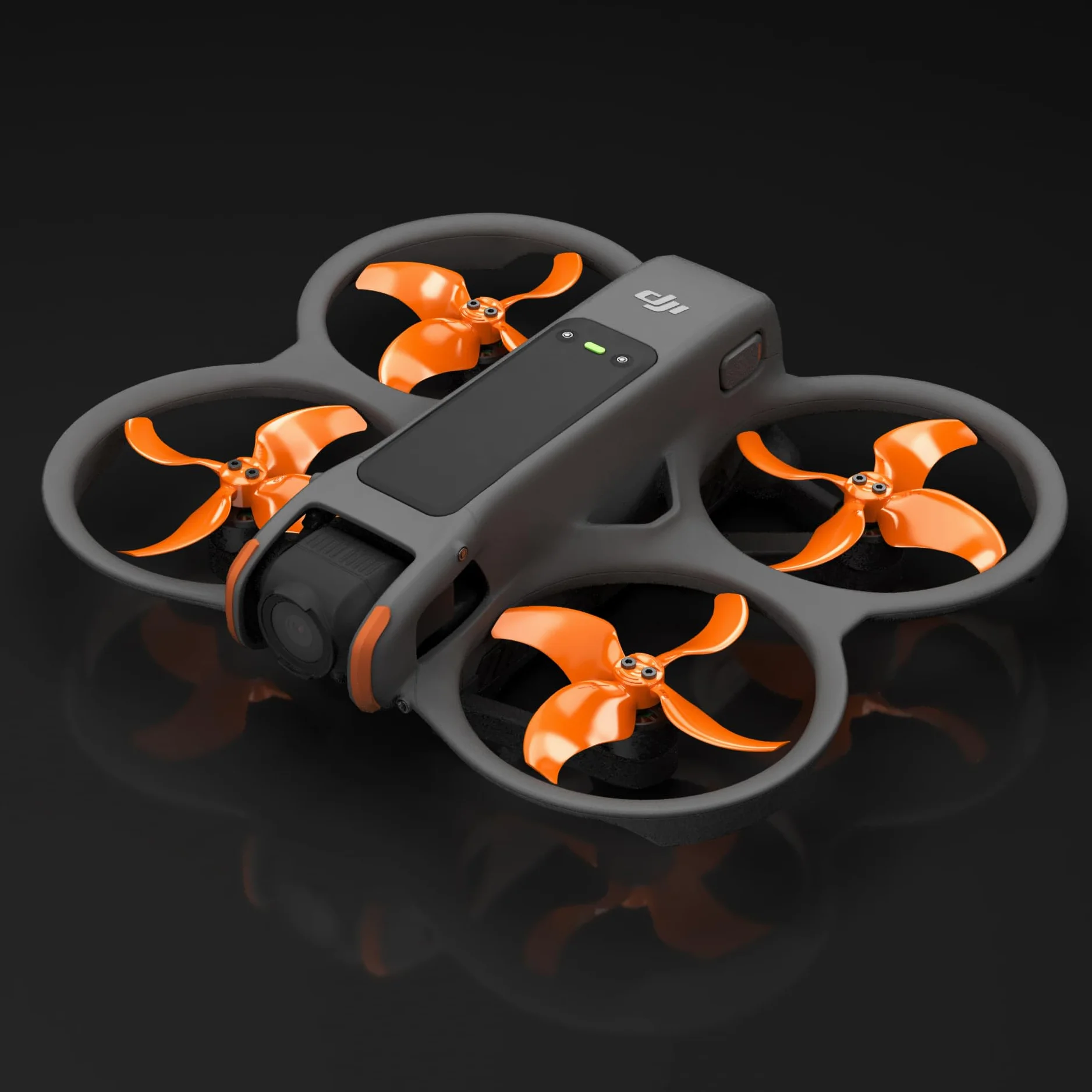 Master Airscrew Śmigła Stealth do DJI Avata 2 - Pomarańczowe, 4 sztuki