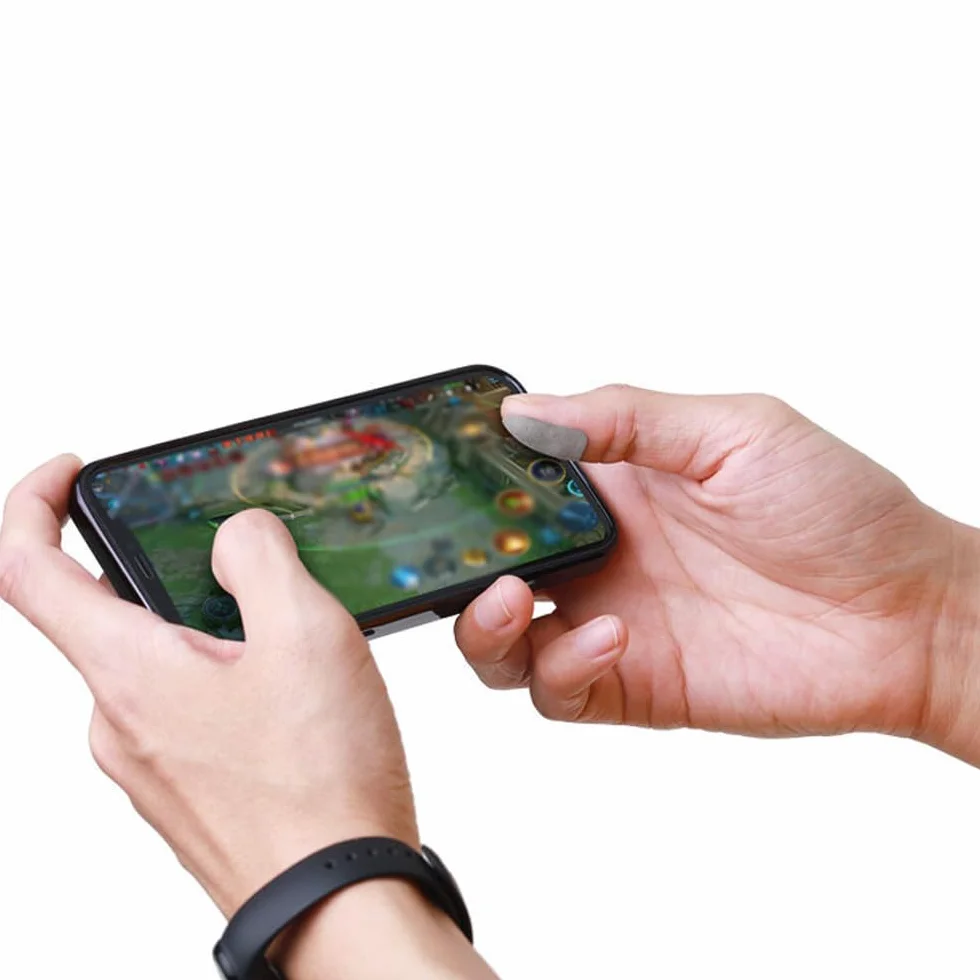 Rękawice Naklejki Ekran Dotykowy na Palce Gry Mobilne 20 sztuk