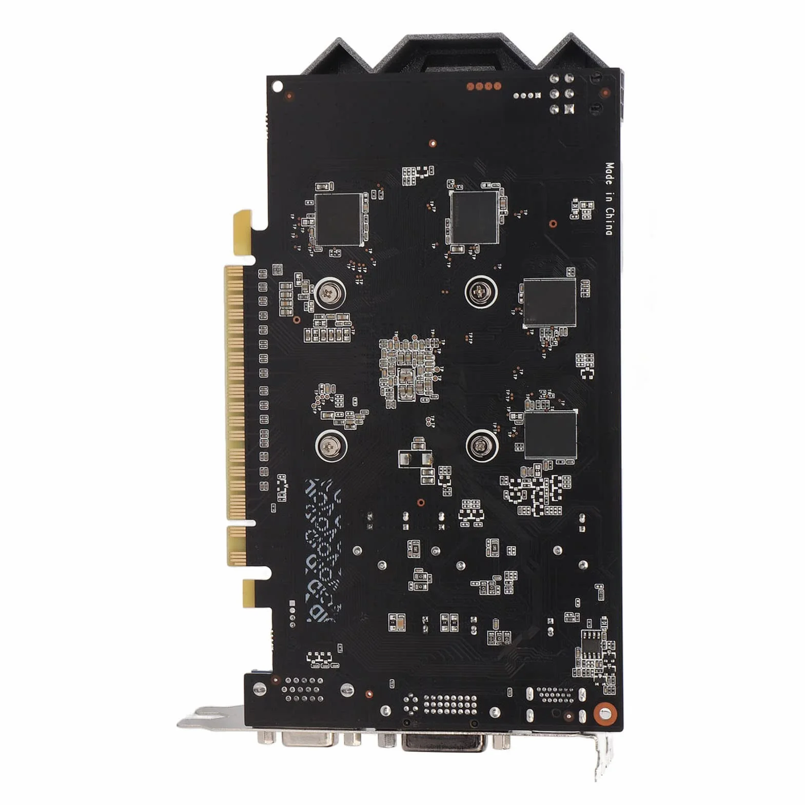 GTX750Ti karta graficzna do gier 2G, GDDR5 128BIT 1072 MHz karta graficzna GPU z dwoma wentylatorami, stacjonarna karta graficzna do obudowy komputera (GTX750Ti 2G D5)