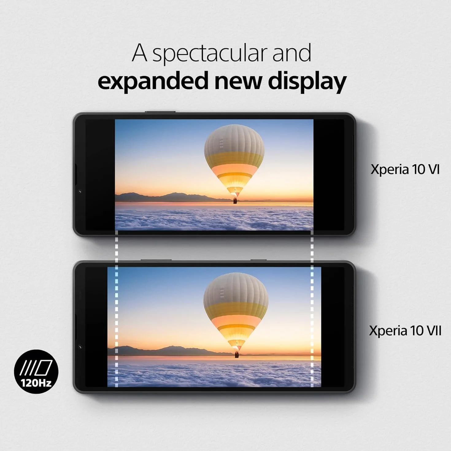 Sony Xperia 10 VII - 6,1 cala 19,5:9 OLED z 120 Hz, bateria 5000 mAh, ultra szeroki obiektyw 16 mm, dźwięk 3,5 mm, Android 15, IP65/68, Hybrid Dual SIM, biały