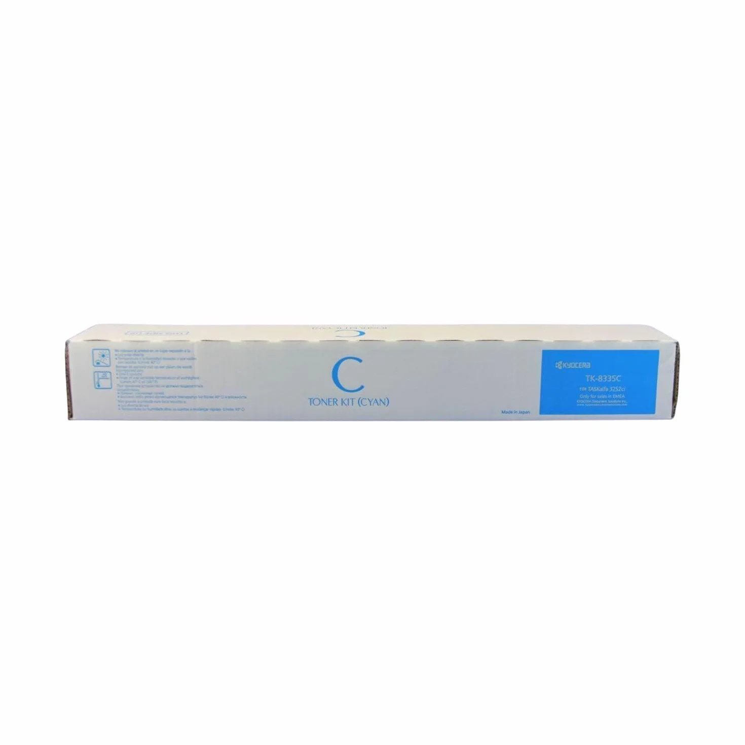 KYOCERA TK-8335C kaseta z tonerem 1 szt. Oryginalny Cyjan - toner do drukarek laserowych (15000 stron, cyjan, 1 szt