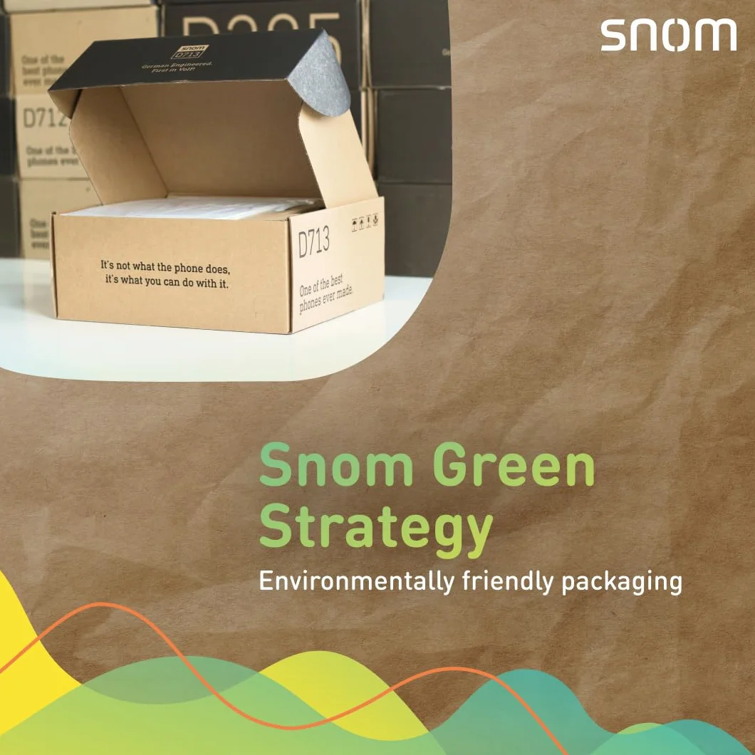 Snom Telefon biurkowy D385 IP, kolor + SmartScreen, 12 tożsamości SIP, przełącznik hakowy z czujnikiem, Bluetooth, USB, 48 kluczy samoopisujących (12 fizycznych), czarny, 0004340