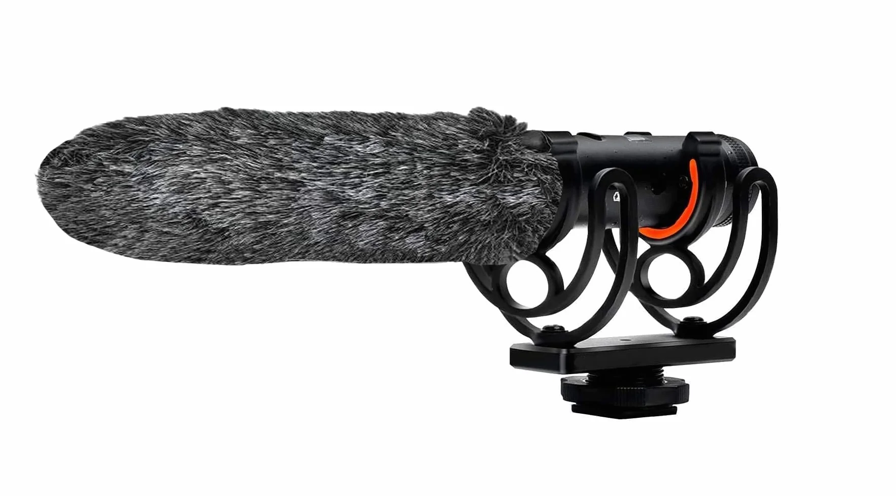 Zaawansowany mikrofon super kardioidalny do JVC GY-HM250 (stereo/strzelba) z mufką wiatrową Dead Cat