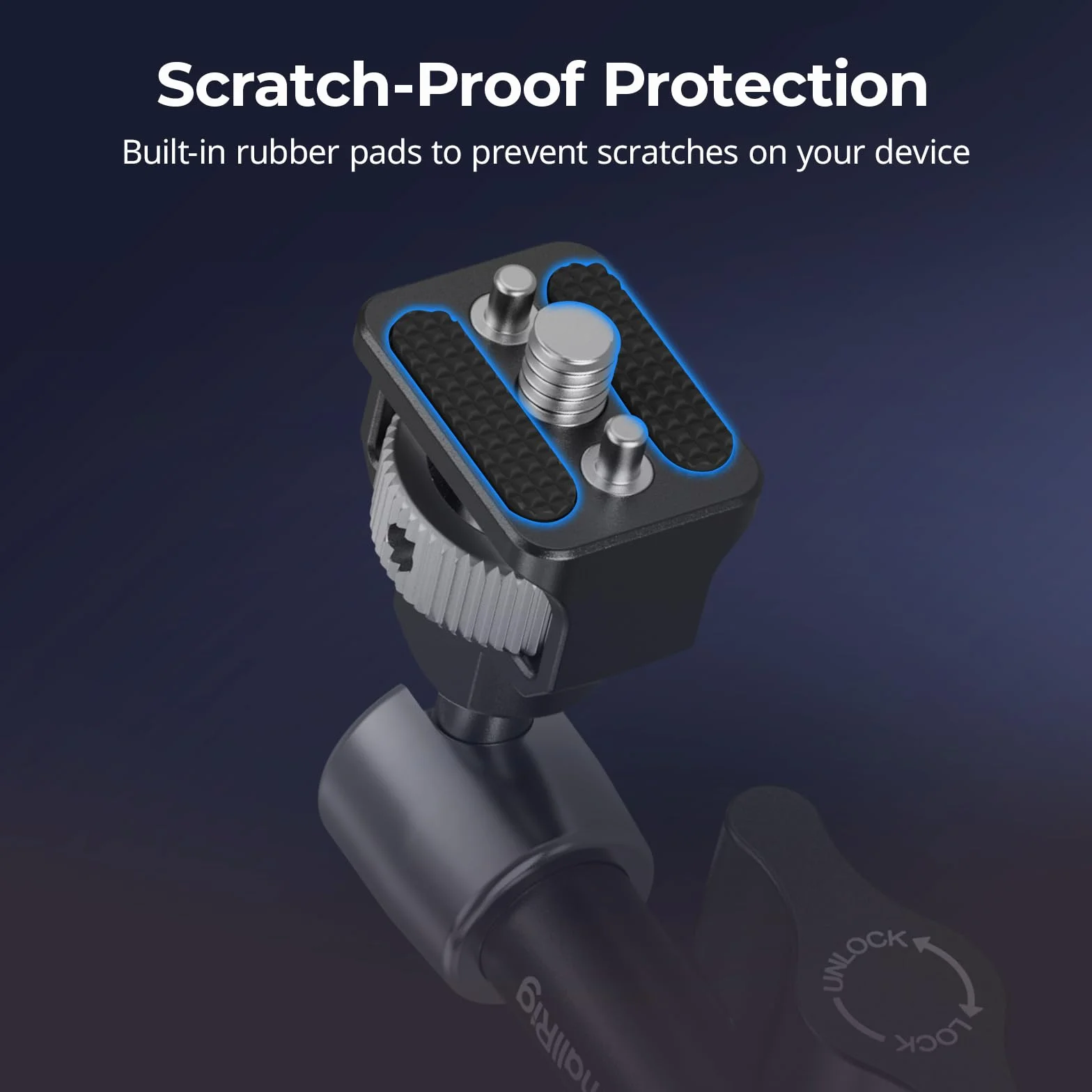 SMALLRIG 7'' Magic Arm ze śrubami 1/4"-20 i sprężynowymi kołkami, nośność 1,5 kg, podwójna głowica kulowa 360°, konstrukcja antypoślizgowa do kamer/oświetlenia/monitorów/mikrofonów/telefonów – 5308
