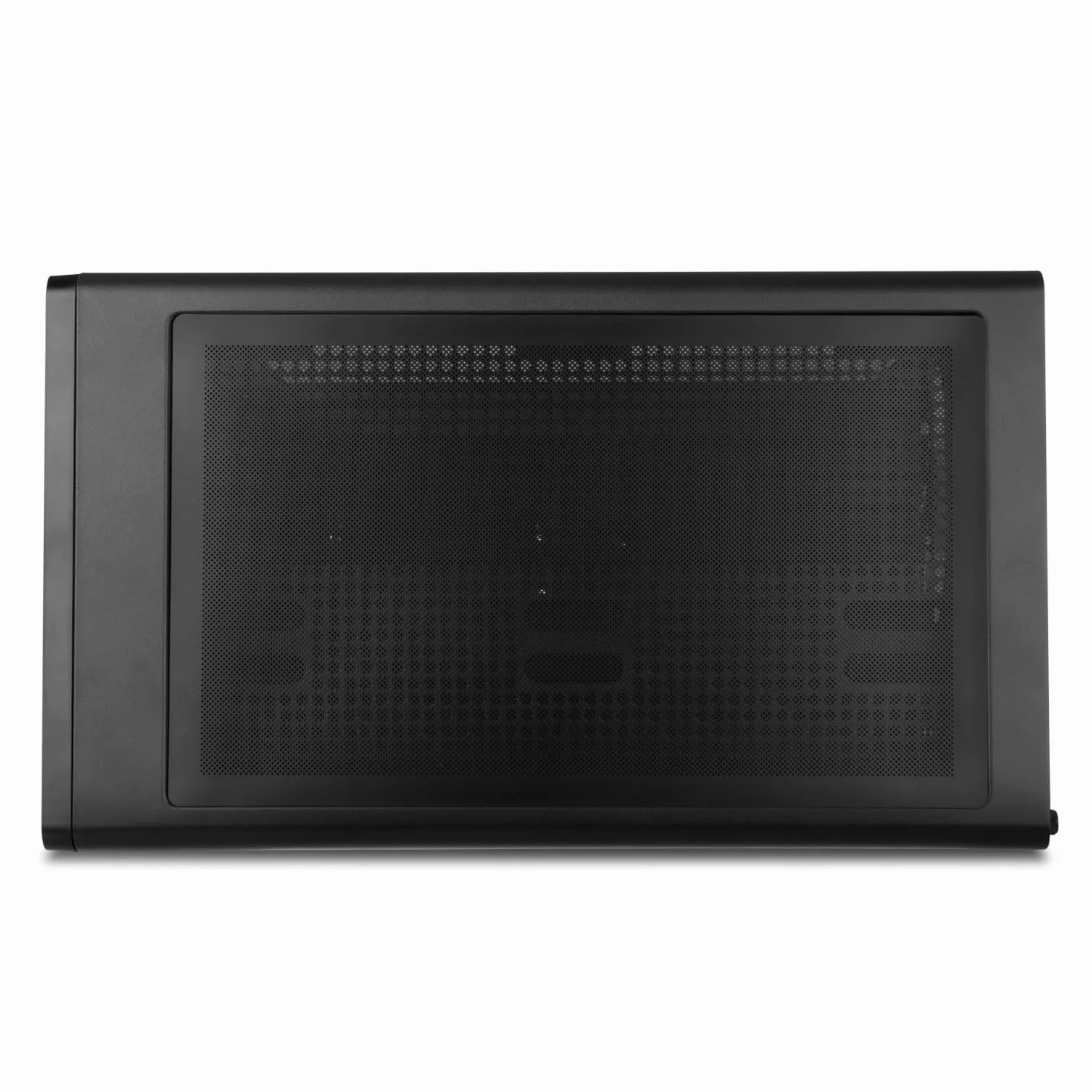 NOX XTREME PRODUCTS INFINITY IOTA – Obudowa ATX Mid-Tower | M-ATX | ITX, Zawiera 4 wentylatory ARGB 120 mm, Mesh z przodu, Hartowane szkło z boku, USB 3.0, Wsparcie dla GPU do 330 mm, Czarny