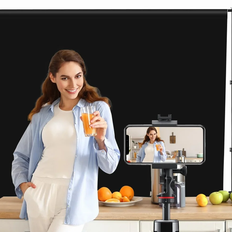 Tło fotograficzne, czarne, 1,5 x 2 m, składane, do fotografii, nadaje się do prania, do zdjęć, filmów, studia, telewizji, zoom, YouTube