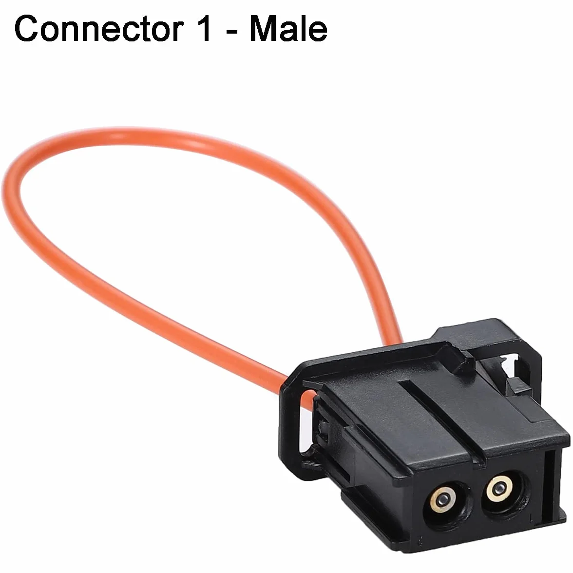 Greluma 2 sztuk MOST Adapter światłowodowy kabel optyczny złącze przewodu optycznego obejścia i narzędzie diagnostyczne adapter męski do samochodu