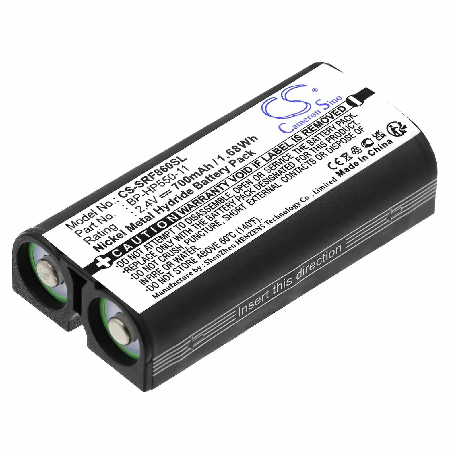 700mAh Bateria kompatybilny z SONY BP-HP, 550-11