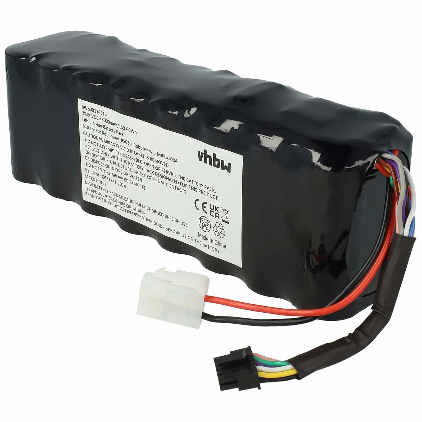 vhbw Akumulator do kosiarki Robomow RS615 Pro RS615U RS625 Pro 6000 mAh 25,6 V litowo-jonowy