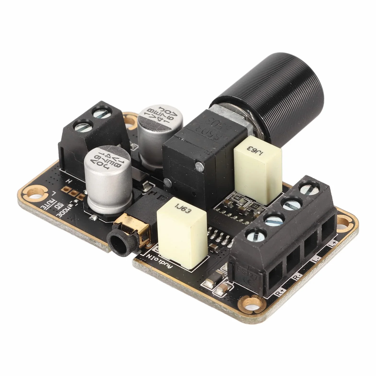 PAM8406 płyta wzmacniacza audio DC 5V 5W+5W Mini dwukanałowy moduł stereo DIY