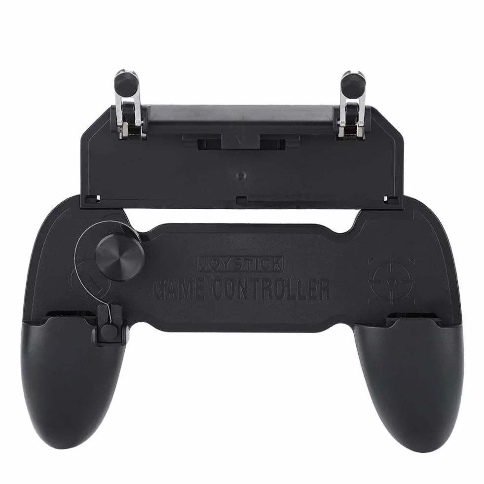 Gamepad, mobilny gamepad Kontroler gier Przenośna przenośna konsola do gier Shooter Sensitive Controller Joysticki Gamepad dla PUBG Kompatybilny ze smartfonem iPhone Android. Double the comfort