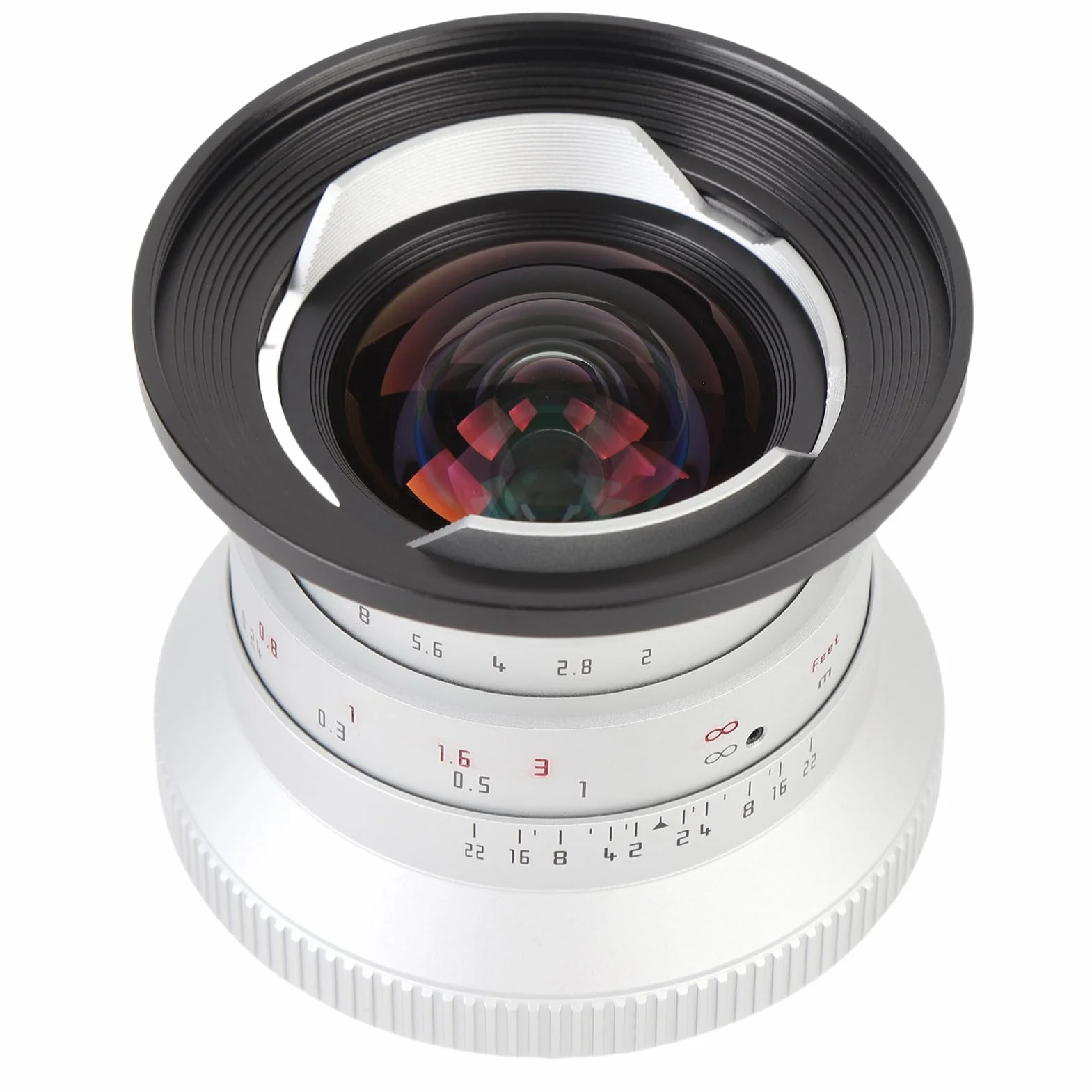 12 Mm F2.0 Duży Manualny Przysłona Focus Prime Z Mount Z Mount na Nocne Sceny i Portrety (SILVER)