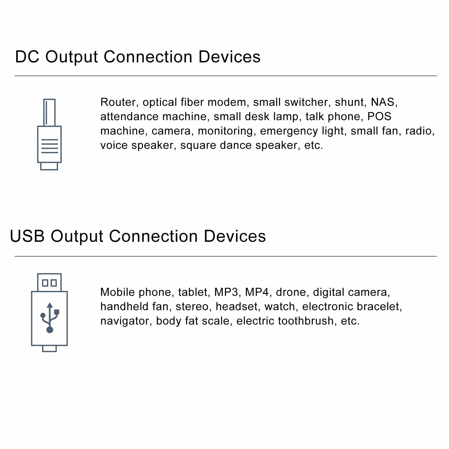 Mini Zasilacz Awaryjny UPS Zasilanie Bateryjne z Portem 5 V 9 V 12 V DC i Portem USB Zasilacz UPS 15000 MAh do Routerów Smartfony Modemy (Spacnanampnahf3cgi-12)