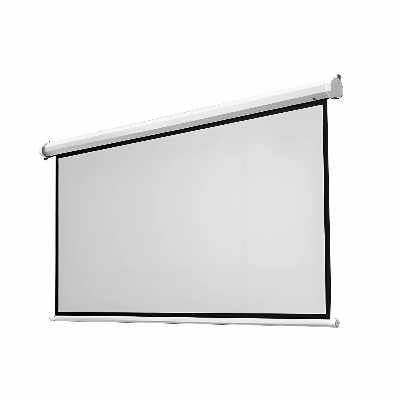 60-calowy Ekran Projekcyjny z Napędem Możliwość Montażu Sufitowego Lub Ściennego Przenośny Ekran Projekcyjny Screen Projector Wyrazistość 4K Nadaje Się do Kin Domowych