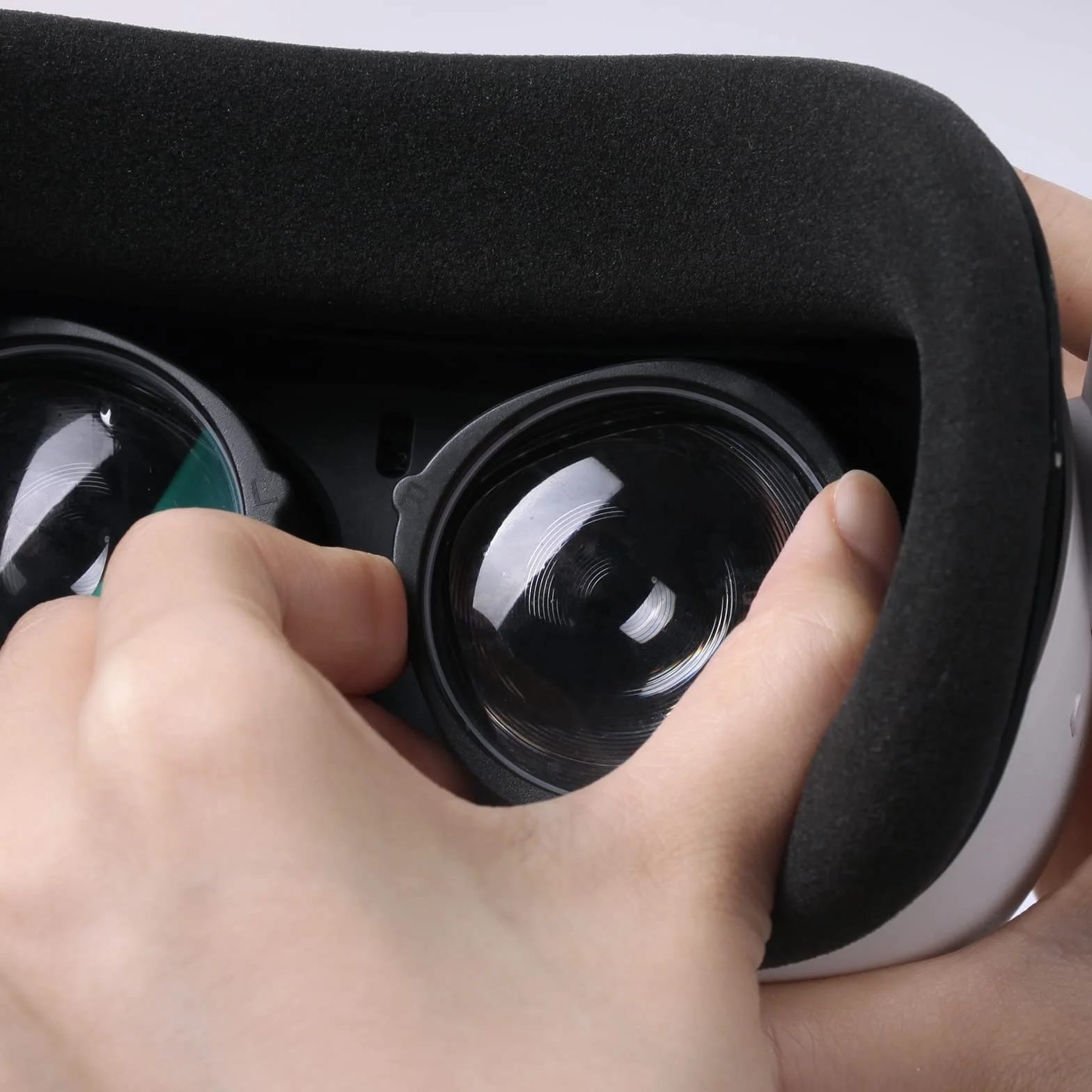 Okulary krótkowzroczności dla Oculus Quest 2 wirtualna rzeczywistość zestaw słuchawkowy okulary do okularów do okularów do VR akcesoria osłona obiektywu ramka (-1.0D)