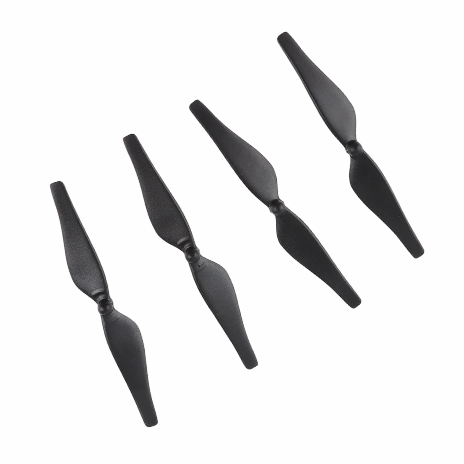 4 pary 2 ostrza śmigło quadcopter ostrze śmigła z włókna węglowego odpowiednie do akcesoriów dronowych (czarny)