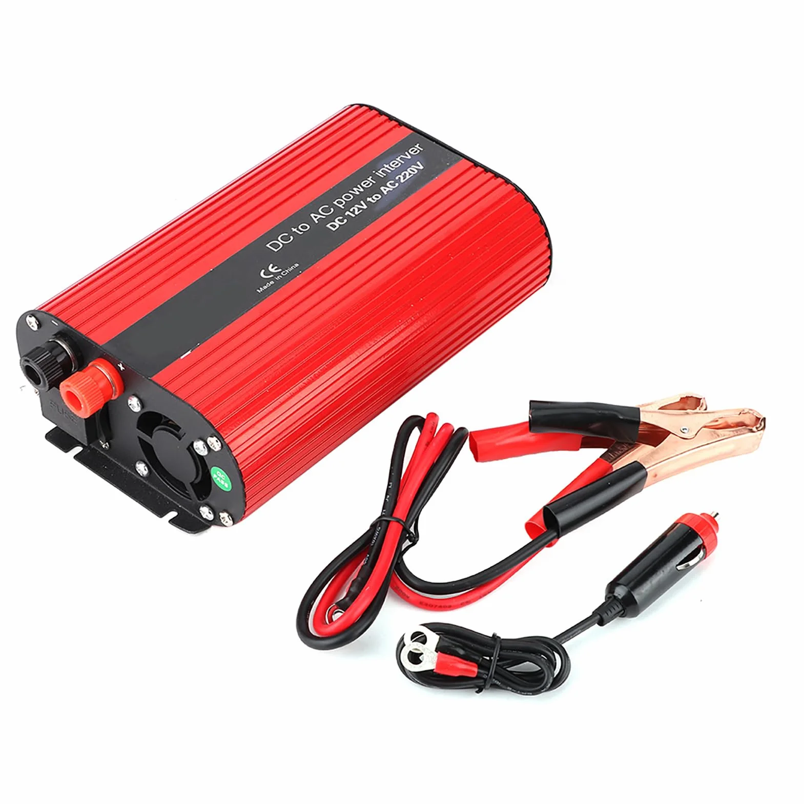 Cryfokt 700W Przenośny Inwerter Zasilania, DC 12V na AC 220V-240V Podwójny Konwerter USB do Samochodu z Wieloma Ochronami, Zmodyfikowane Fale Sinusoidalne dla Urządzeń Domowych