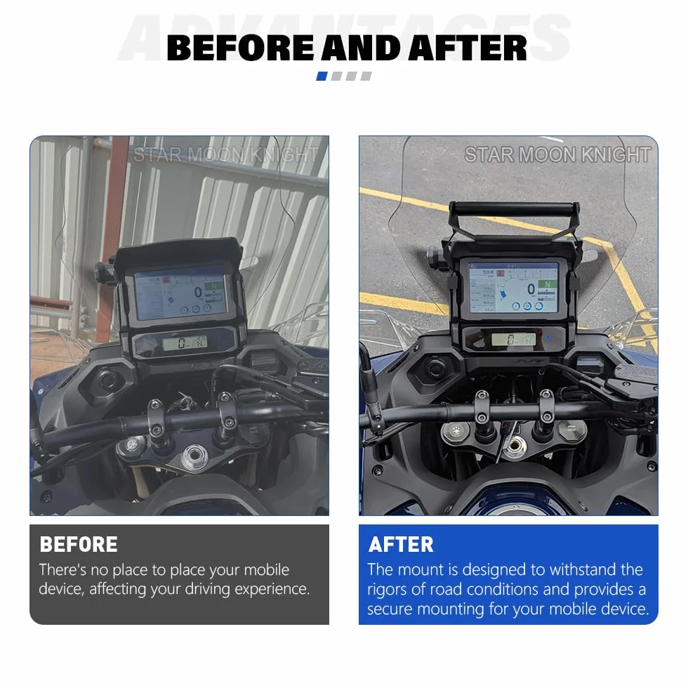 NT 1100 uchwyt do smartfona Honda NT1100 2025 2026 GPS nawigacja uchwyt na telefon komórkowy akcesoria (22 mm)