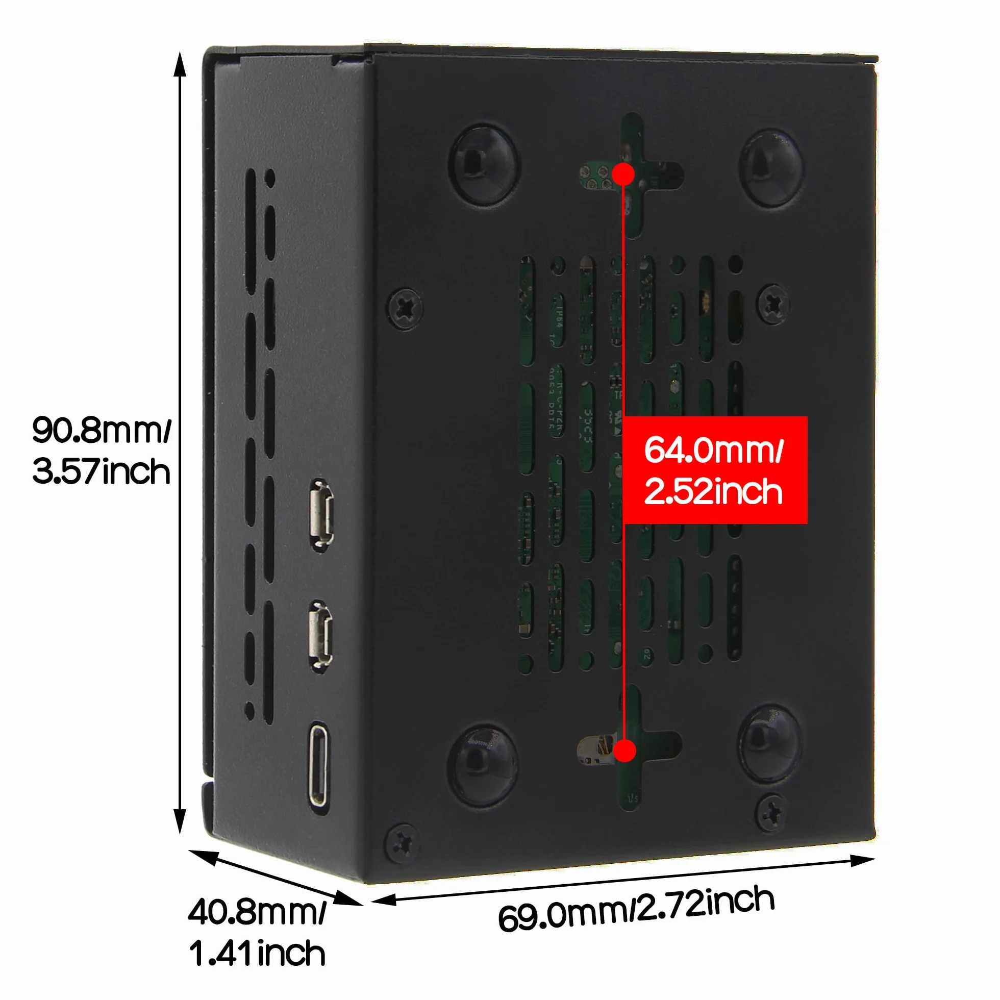 Geekworm Raspberry Pi 5 Case P579 Support PCIe M.2 NVMe SSD Shield X1001 X1004 X1003 X1012 X1015 X1000 M901 M300 Active Cooler