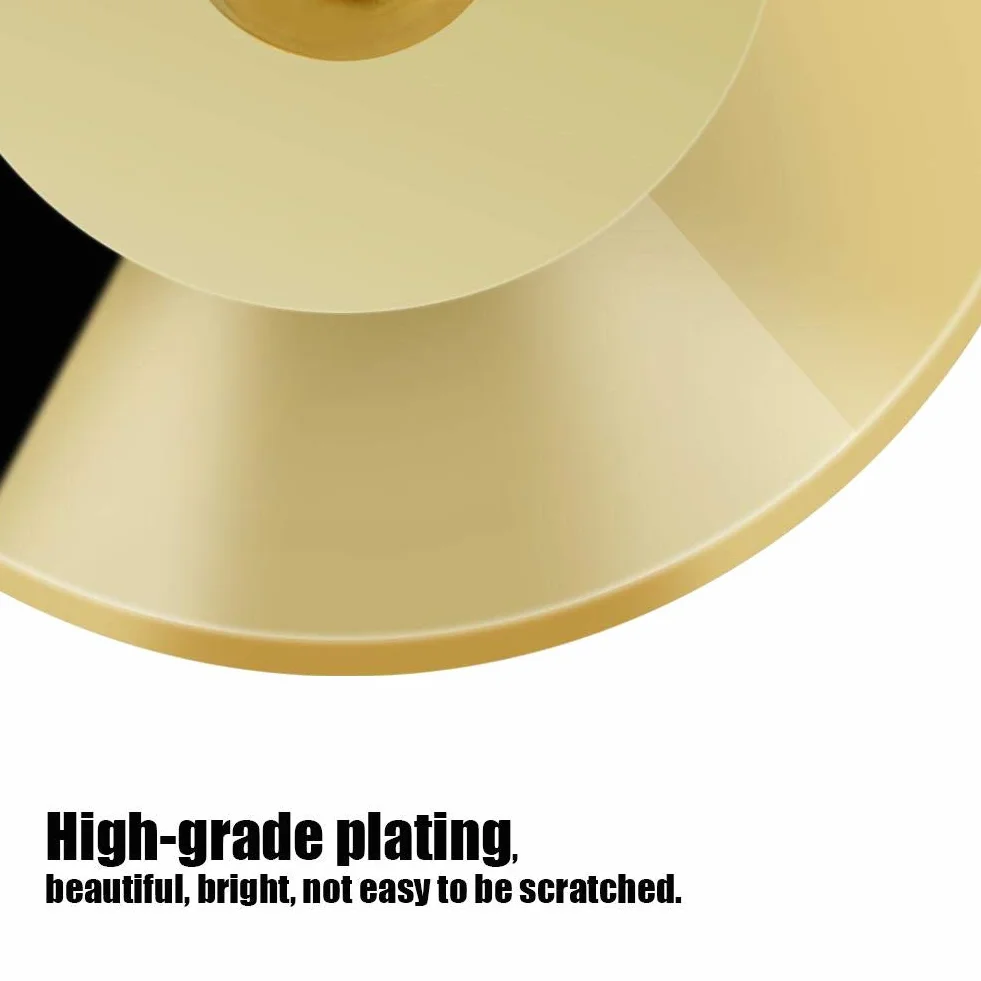 Końcówki głośnikowe 8 szt. Subwoofer Wzmacniacz audio CD Głośnik HiFi Izolator gramofonu Stożek podstawy 25x4mm złota