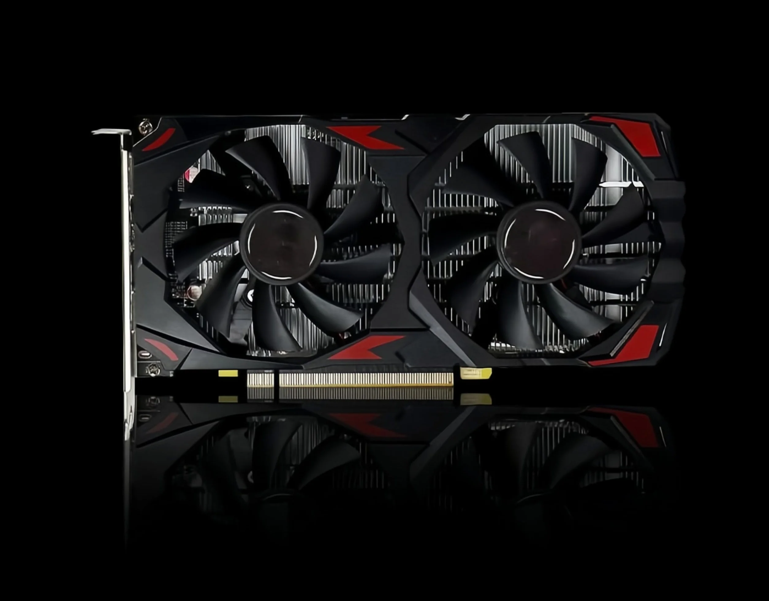 Karta Graficzna 8 GB GDDR5 AMD Radeon RX 580 256-bitowa Karta Graficzna do Gier z Podwójnymi Wentylatorami Chłodzącymi, 16 PCI Express 3.0 3DP, HDML, Plug and Play Komputerowe