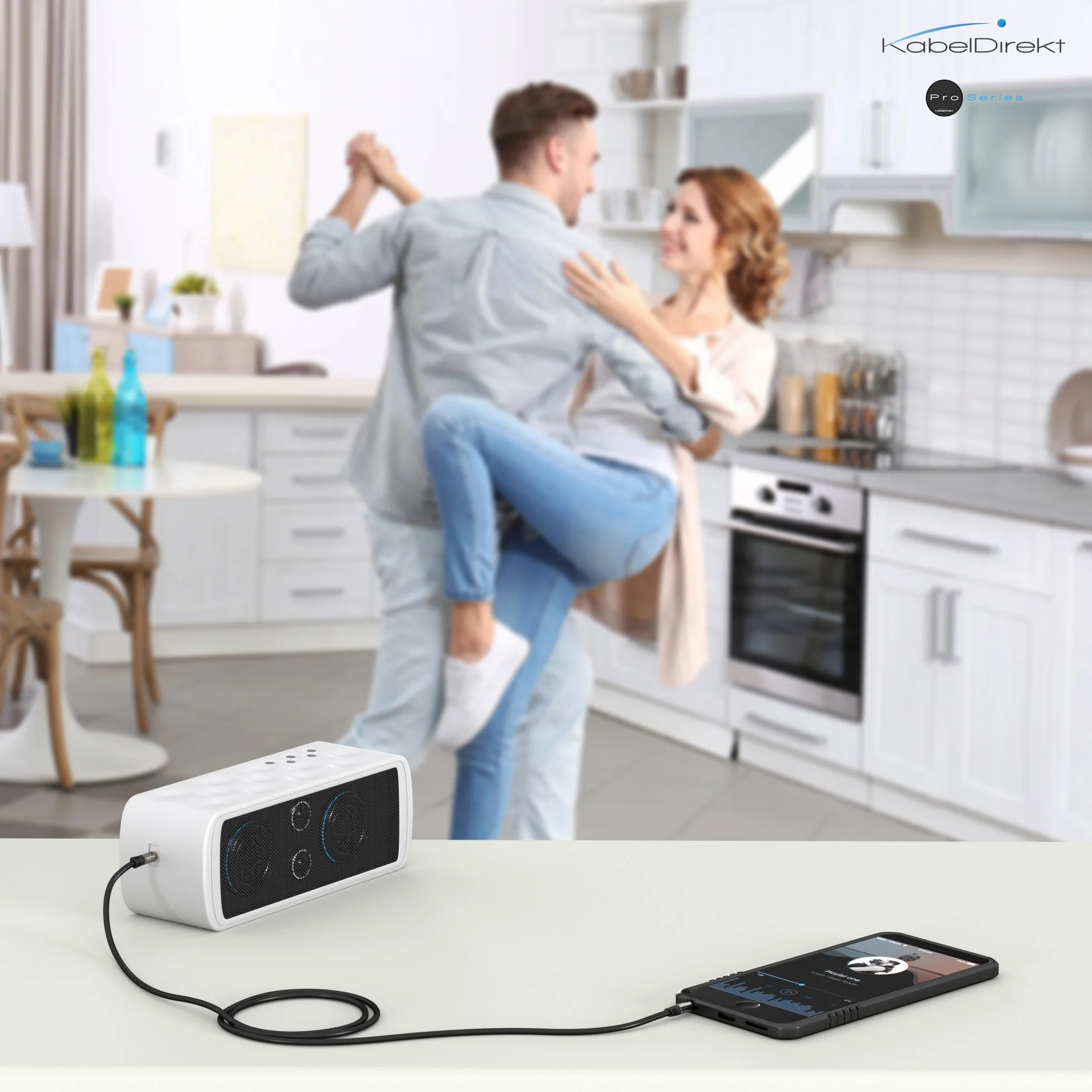 KabelDirekt – Przewód AUX audio jack 3,5mm – 10x1,5m – metalowe złącza | Kabel audio/słuchawkowy, jack 3,5mm, telefonu/PC/laptopa/samochodu/HiFi, czarny