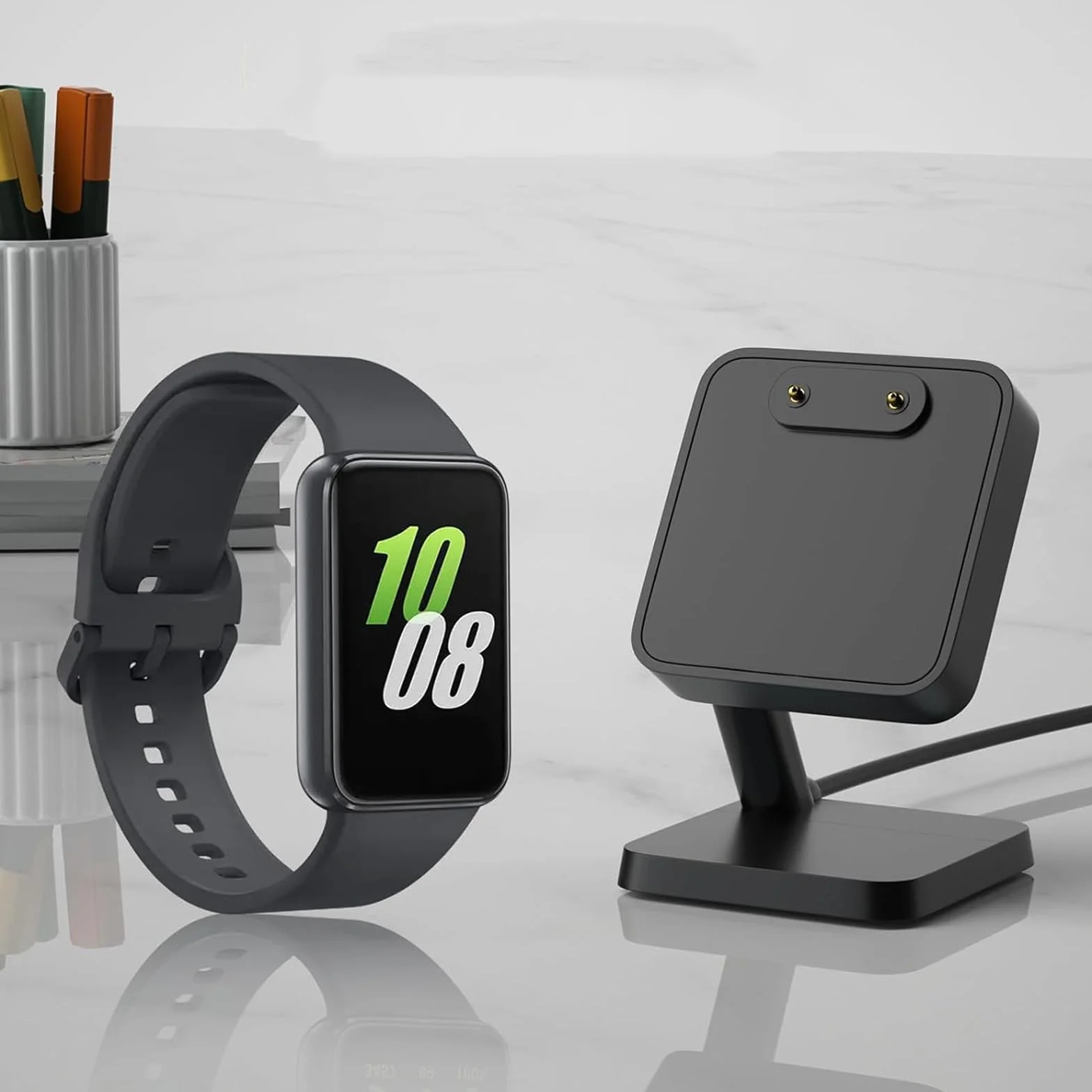 Magnetyczna Podstawa do Ładowania Smartwatch Fit 3, Stacja Ładowania z Kablem 3,3 Stóp