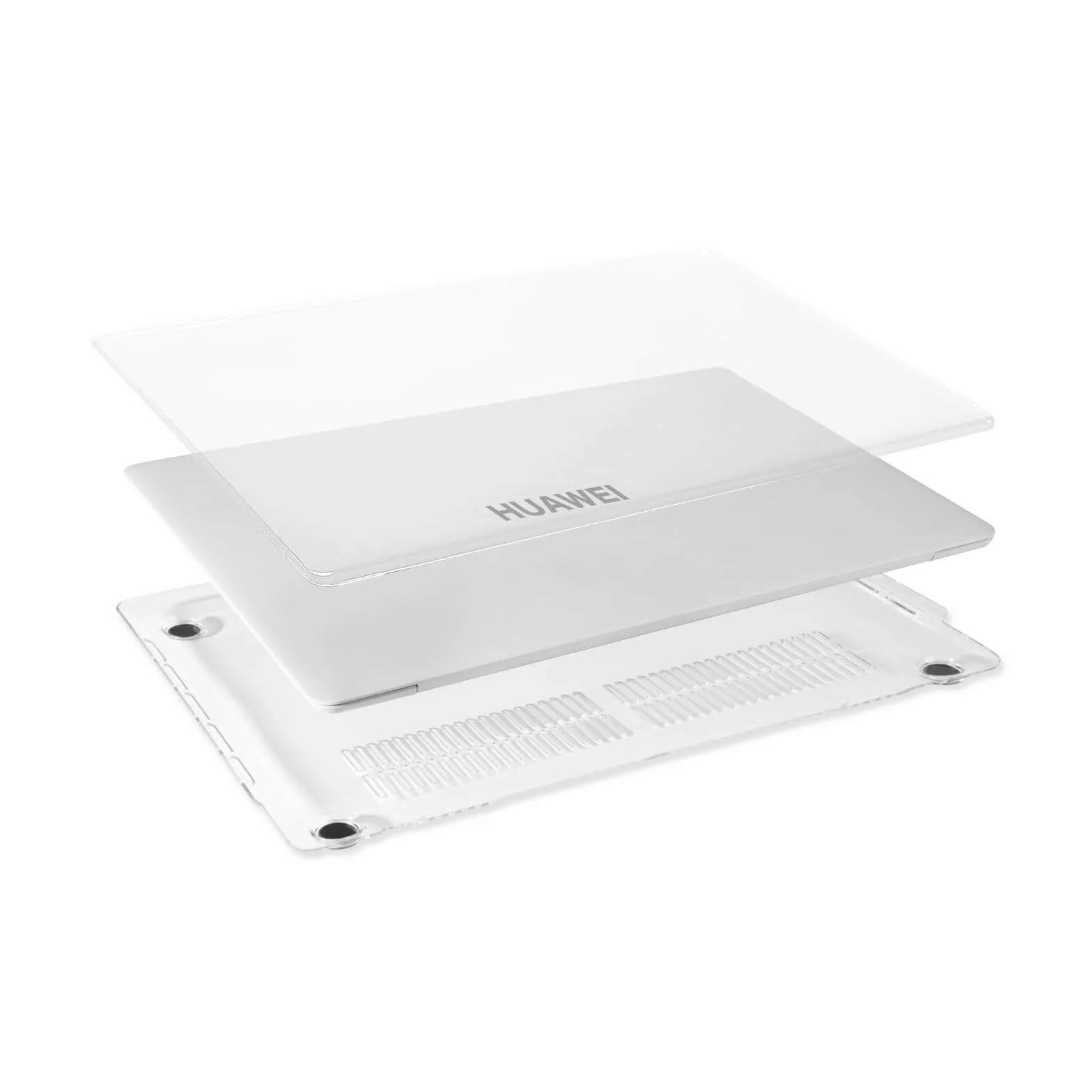 MOSISO Kompatybilne z Huawei MateBook Pro 36.1 cm 2025 / XPro 2024 / Linux, plastikowe etui ochronne z twardą obudową, krystalicznie czyste
