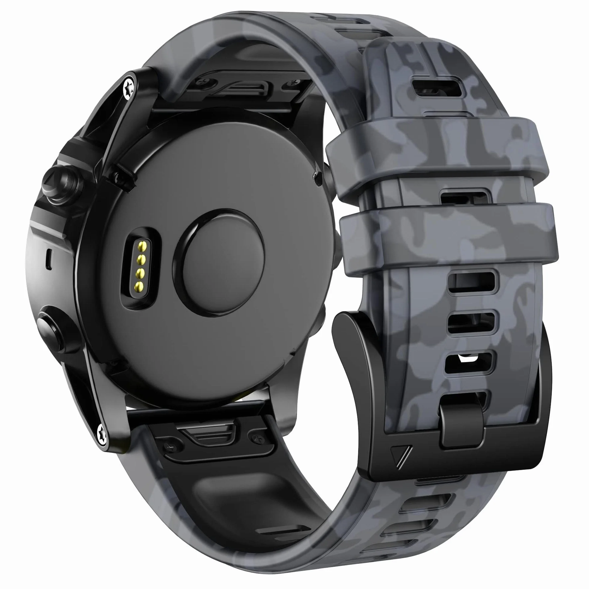 Do pasków Fenix 7X, silikonowe paski do zegarków 26 mm, zamiennik do smartwatchy Fenix 5X / Fenix 5X Plus/Fenix 6X / Fenix 6X Pro/Tactix Delta/Descent Mk2i
