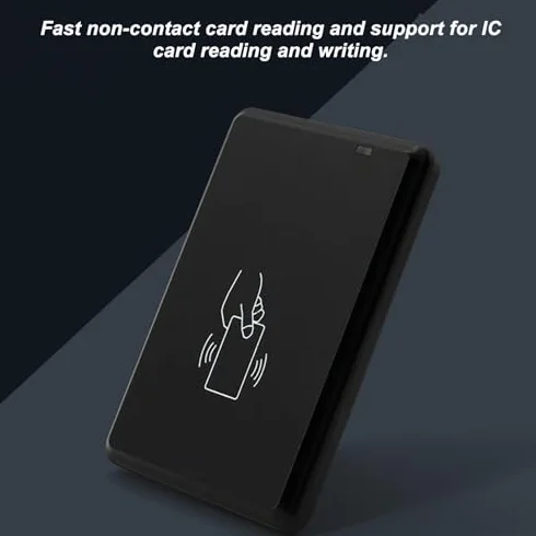 Czytnik Karty IC Portable 13.56 MHz Wysoka częstotliwość Inteligentna Szybka Odczyt System Kontroli Dostępu Szybka odpowiedź z Kablem USB do Zabezpieczenia Domu RFID
