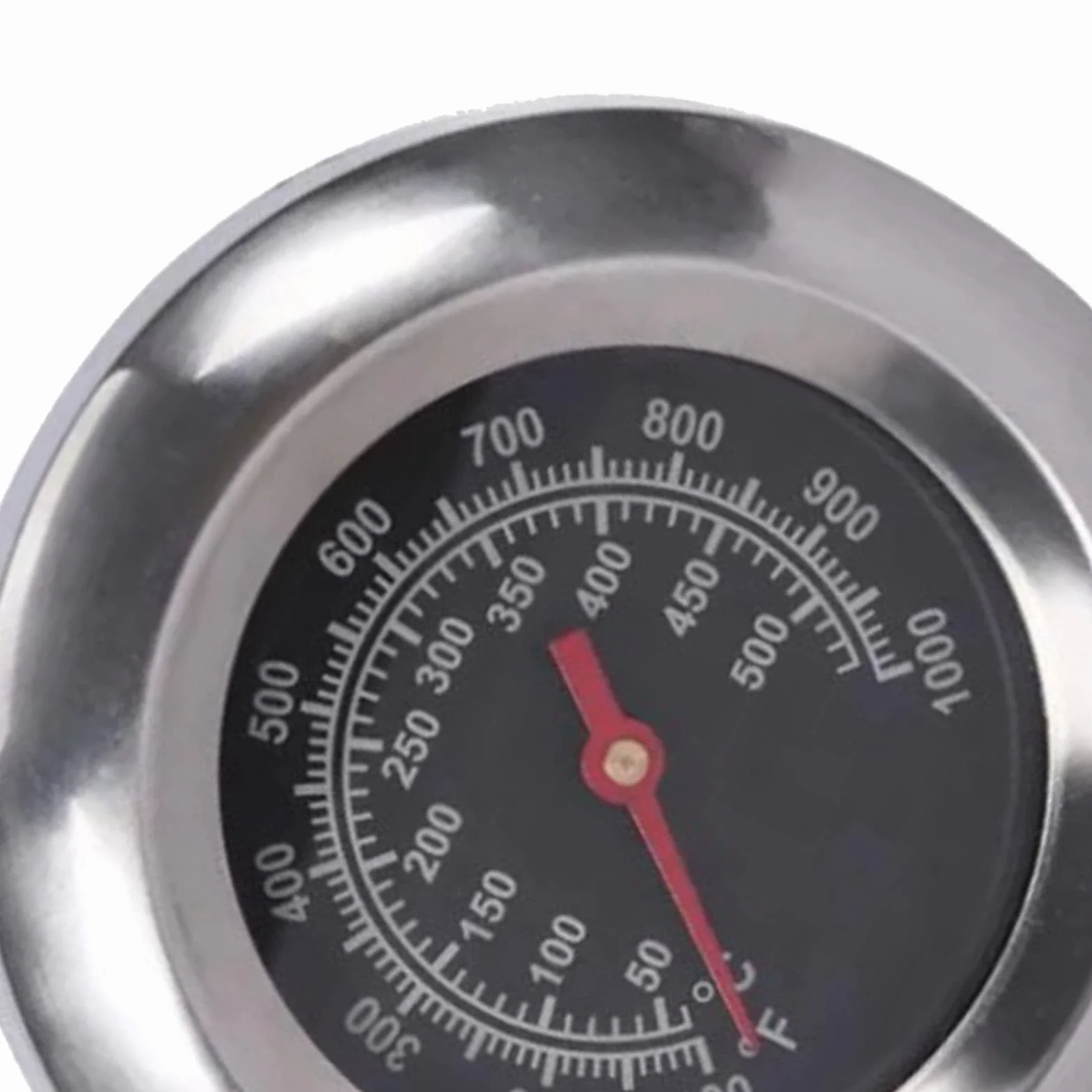 Stal Stopowa Wysoka, JX 3G 2 Termometr Kuchenny Grill Grill Dokładność M10 Gwint Grill Termometry Producent Sprzedaż Bezpośrednia Wskaźnik Temperatury dla Palacza Duża Twarz