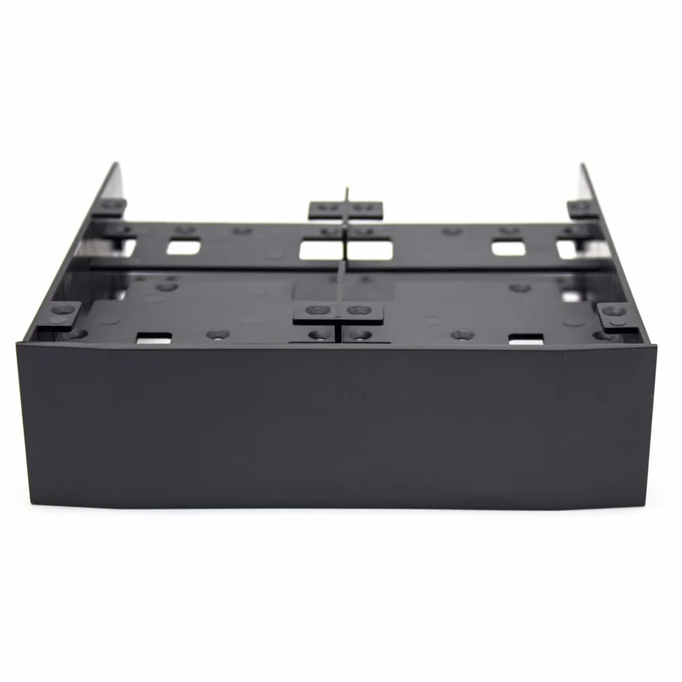 Oimaster Adapter Zatoki 5,25 do 4x2,5 12,7 mm SATA 2nd SSD HDD Caddy Czarny