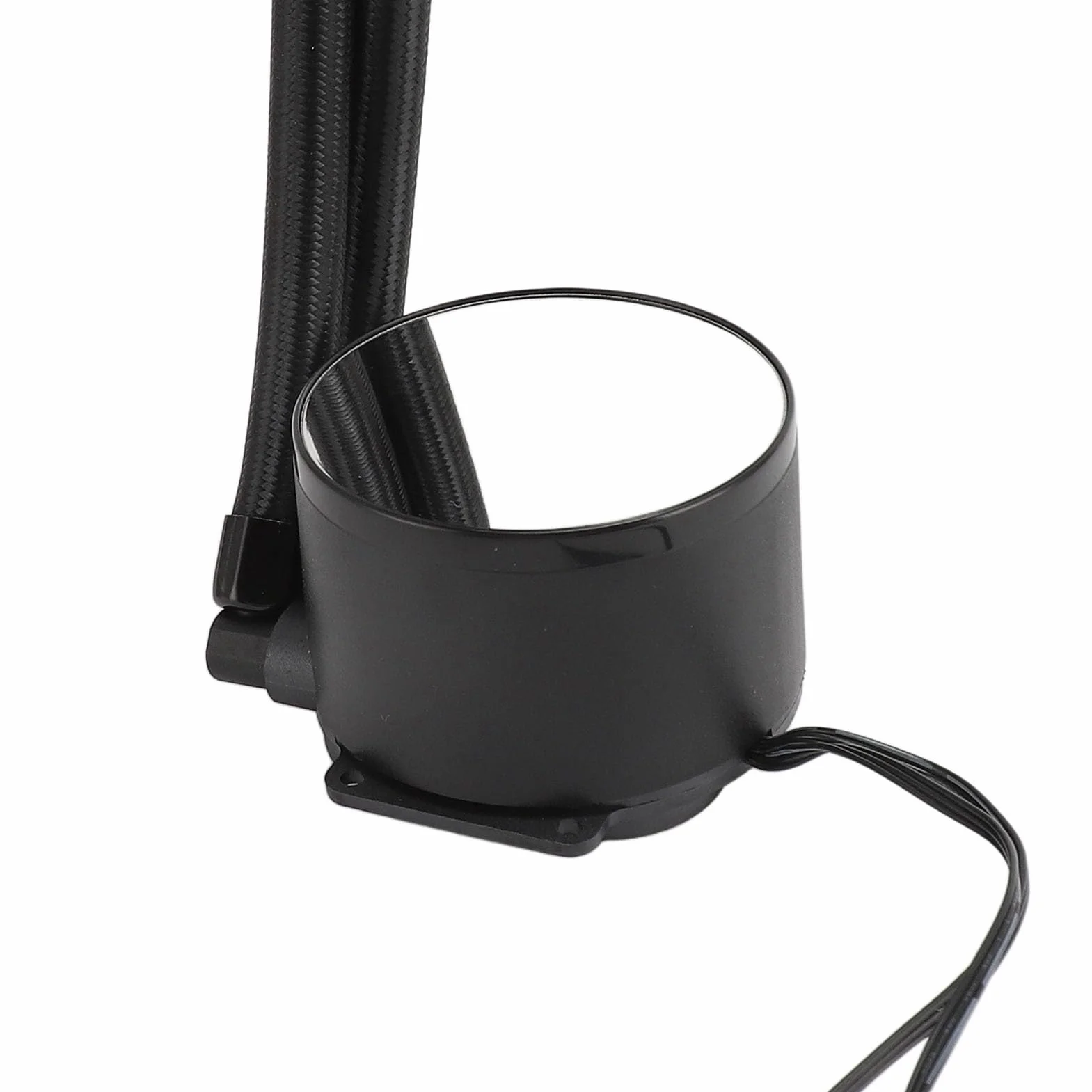 XUMIUZIY Chłodnica Procesora 240 Mm Wysokowydajne Chłodzenie cieczą ARGB do Gier Wentylator 120 Mm LGA2066 AM4 AM4 (BLACK)