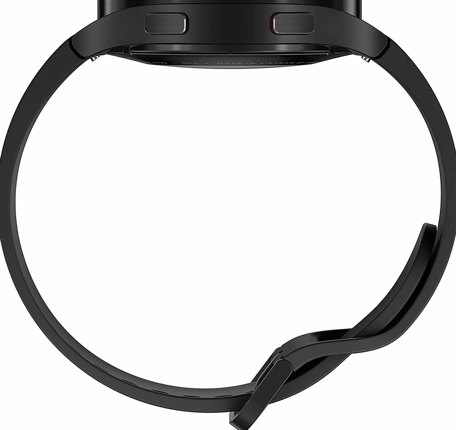 Samsung Galaxy Watch 4-40mm - czarny - inteligentny zegarek z paskiem sportowym - wyświetlacz 3,04 cm (1,19")
