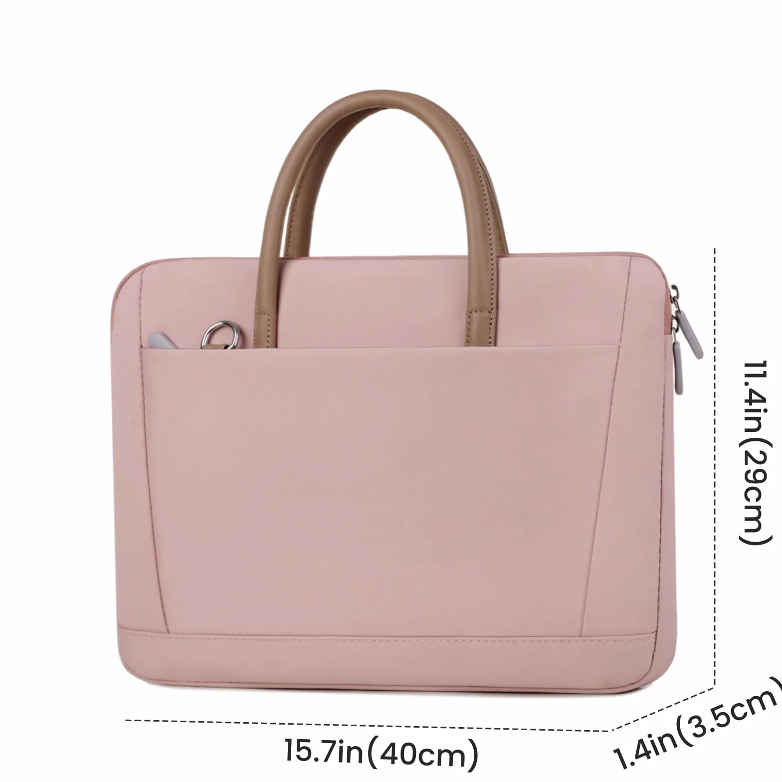 Torba na laptopa 15 cali dla mężczyzn poliester lekka solidna praca komputer laptop torba kurierska teczka do biura podróży