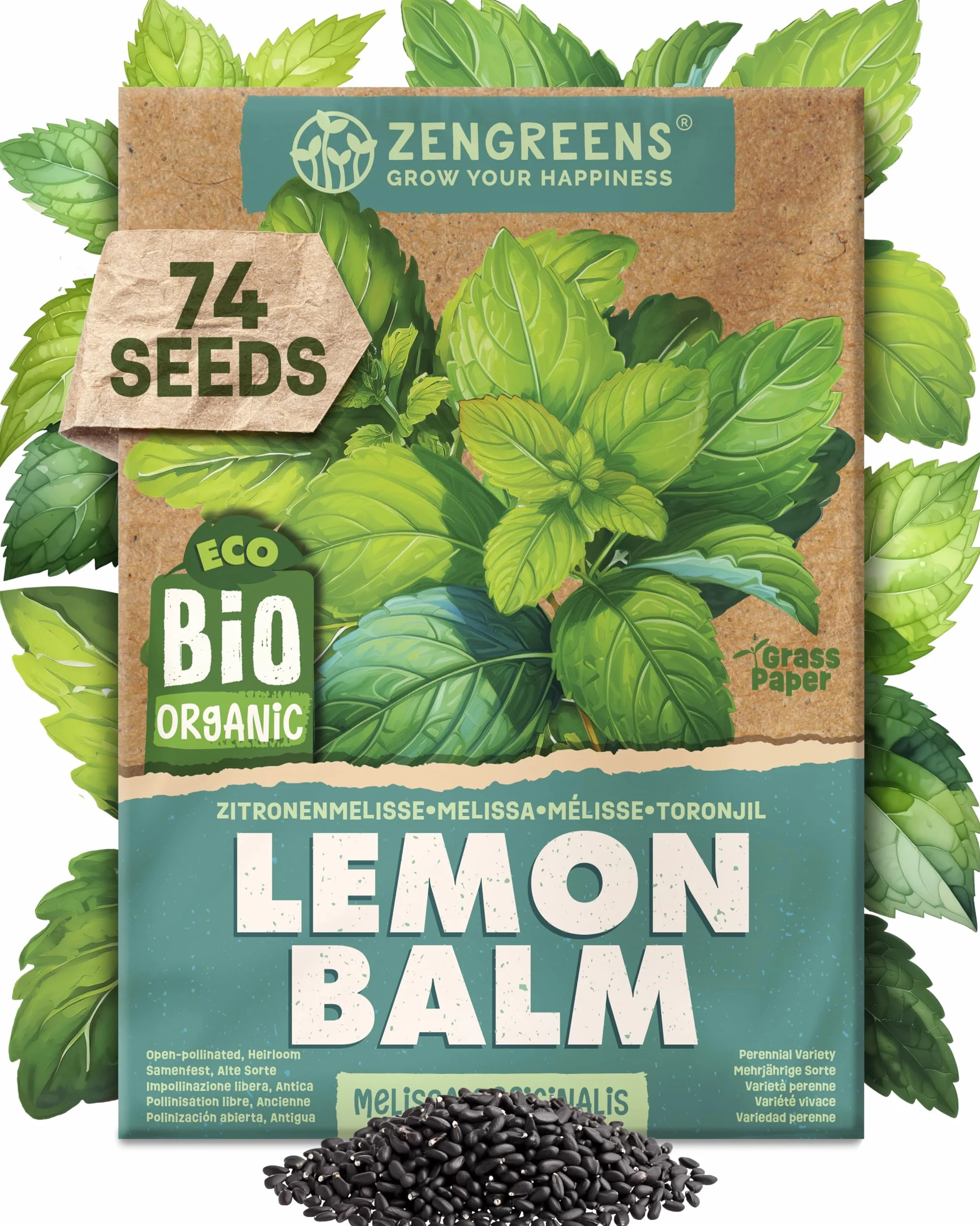 ZenGreens® - Ekologiczne nasiona Melisa