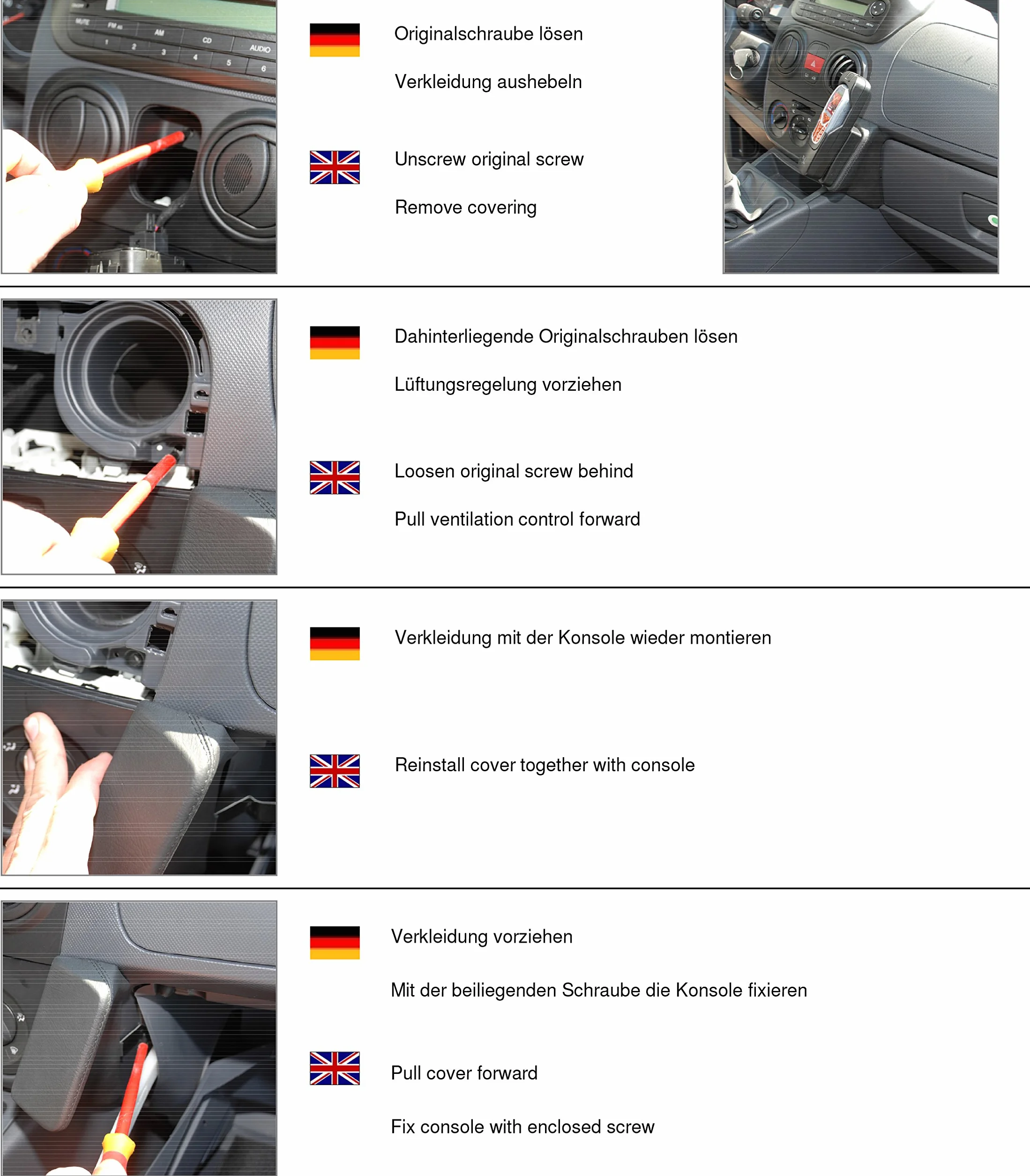 KUDA 087235 czarny uchwyt samochodowy - uchwyty (telefon komórkowy/smartfon, samochód, czarny, sztuczna skóra, Citroen Nemo/ Peugeot Bipper/ Fiat Fiorino Mobilia)