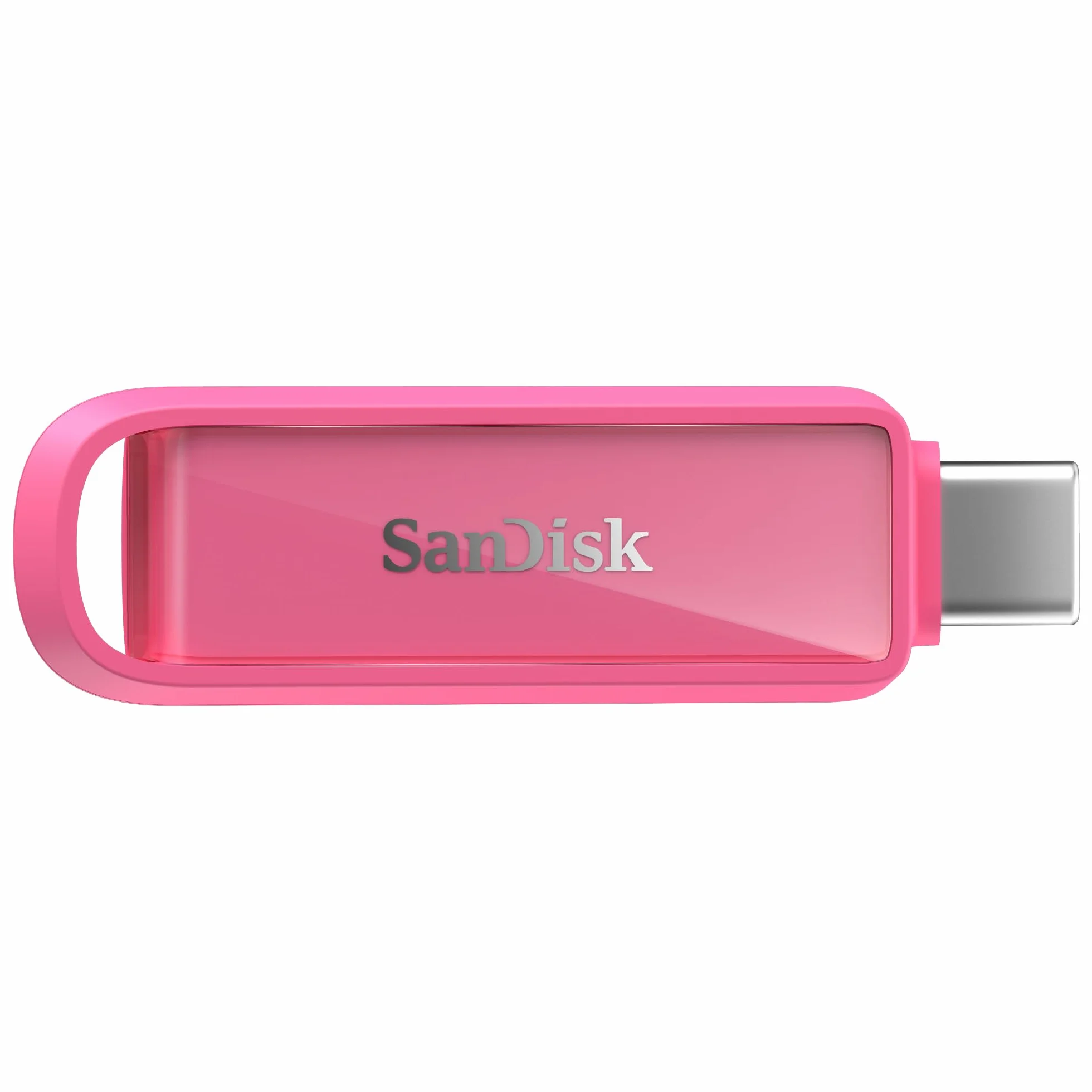 SanDisk Phone Drive z USB Type-C 1 TB (do telefonu, do smartfonów, tabletów i komputerów, prędkością 150 MB/s, Wykonuj automatyczne kopie, Dzięki odzyskiwaniu) - Seastar Pink