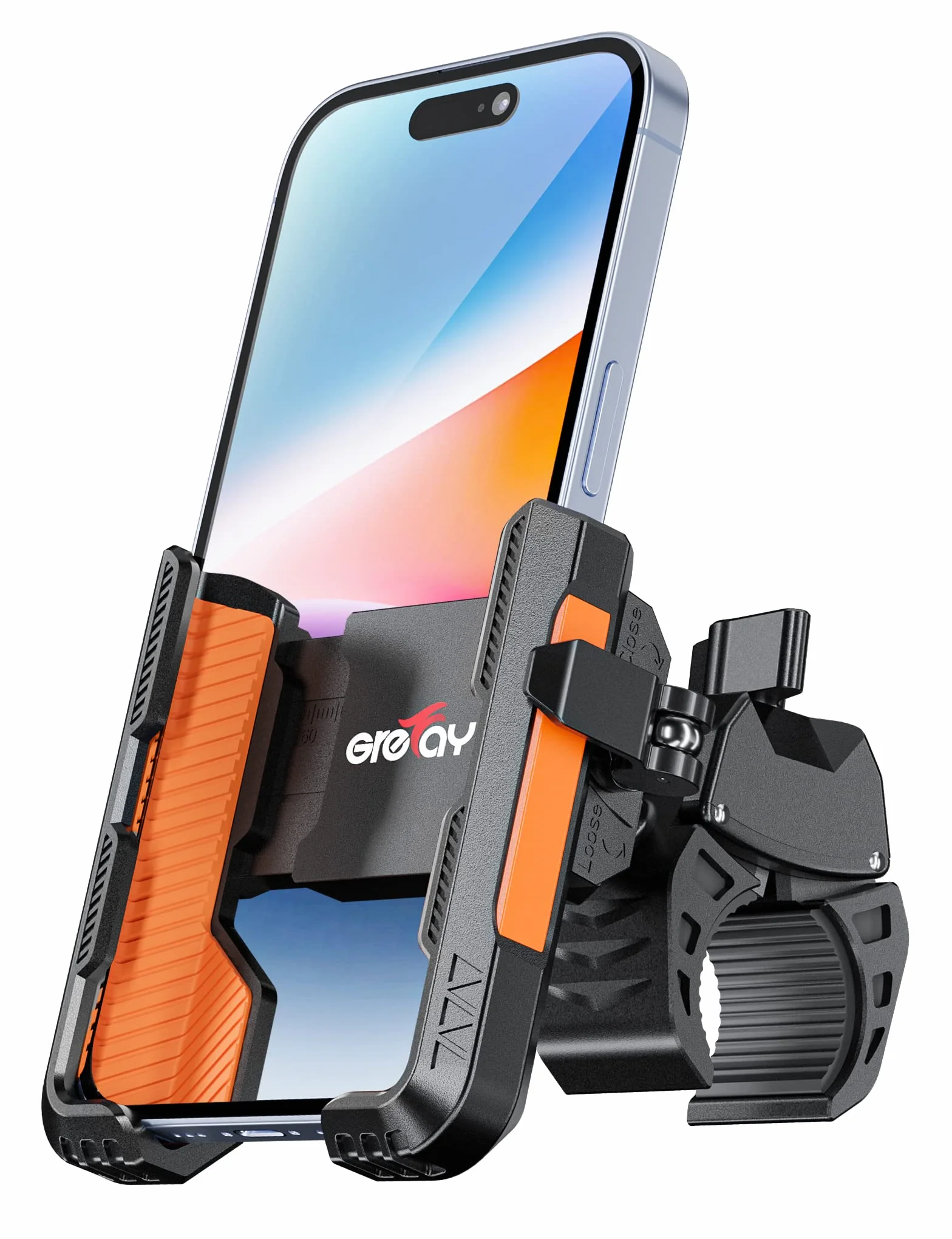 Grefay Uchwyt rowerowy na telefon komórkowy uniwersalny motocykl akcesoria PBH503X FL201X