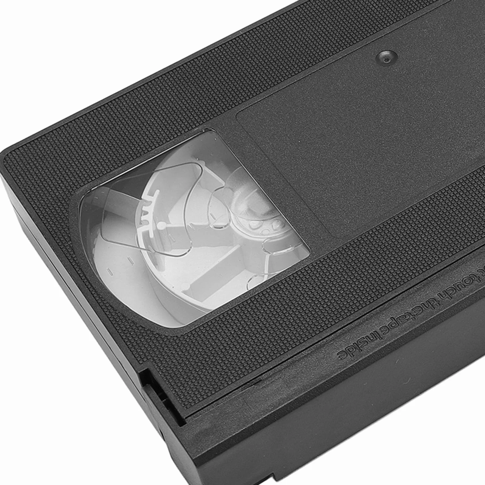 Zestaw do czyszczenia głowic magnetowidów VHS/VCR, Zestaw do czyszczenia głowic magnetowidów VHS, Technologia sucha bez konieczności stosowania płynów, czarna
