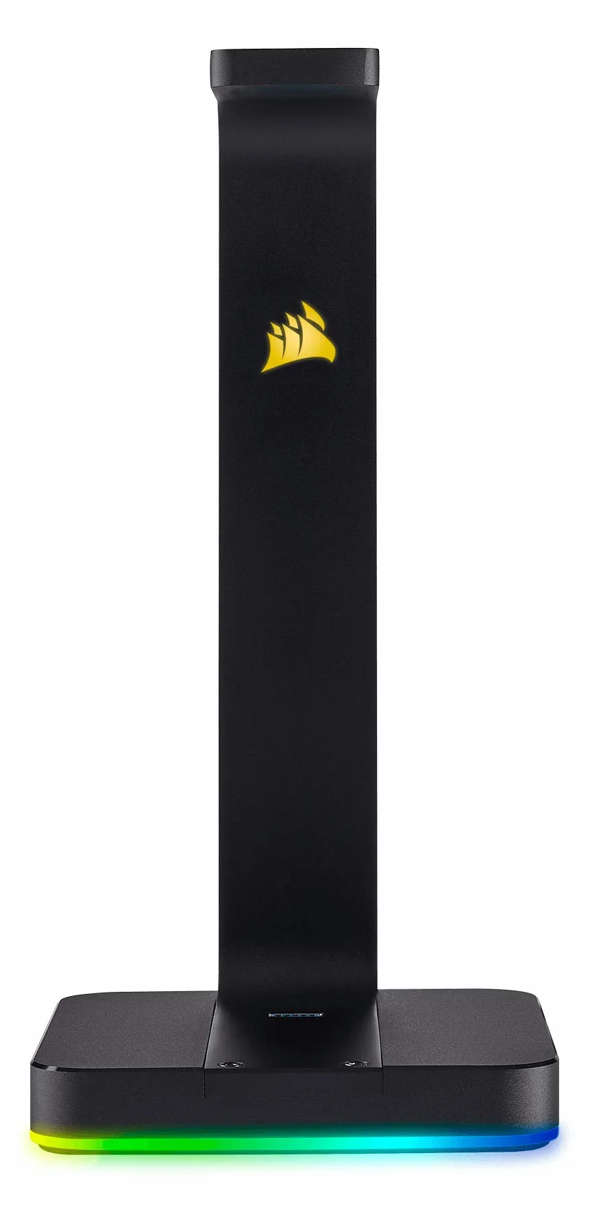 Corsair CA-9011167-EU, Premium Stojak na Słuchawki z Aluminium 2 x USB 3.1, Czarny